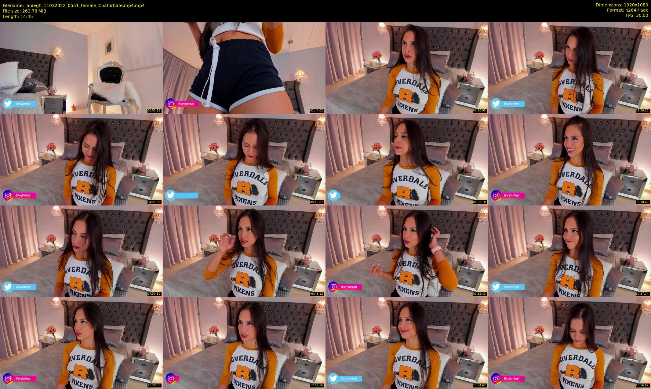 laniegh — 15 minute Chaturbate female cam show recording, 1080p, Mar 11, 2022