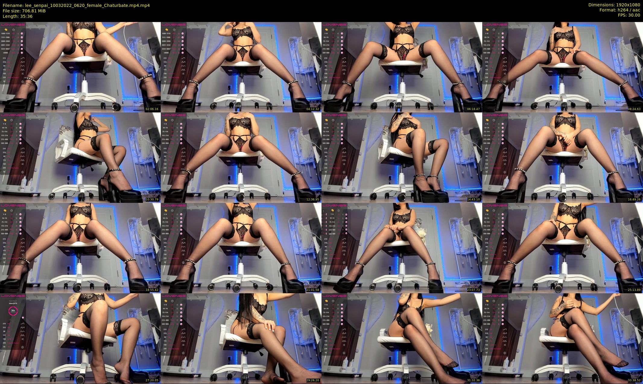 lee_senpai — 36 minute Chaturbate female cam show recording, 1080p, Mar 10, 2022