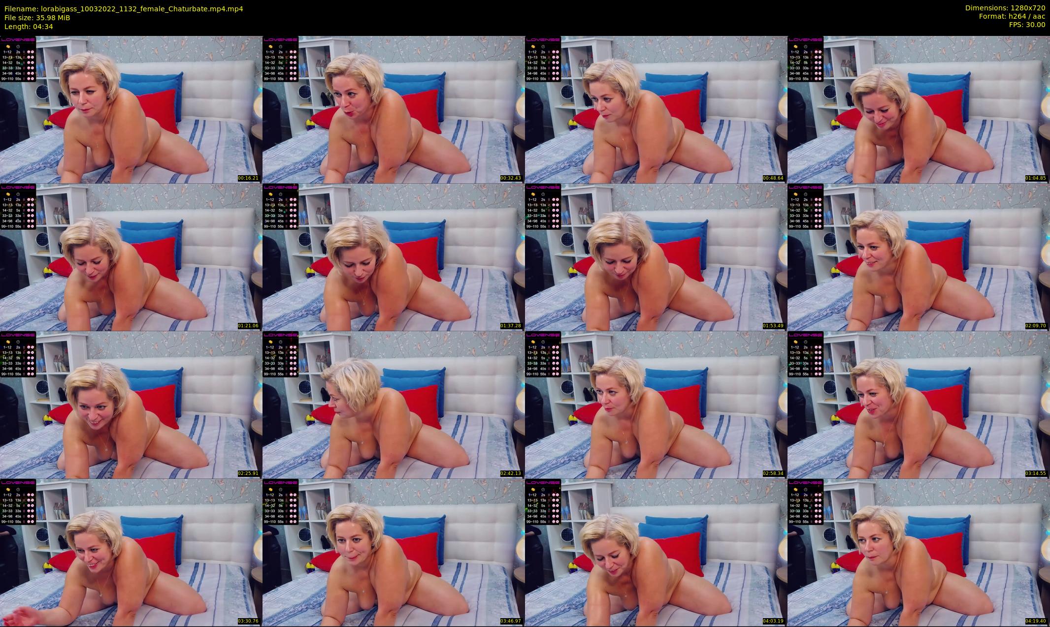 lorabigass — 5 minute Chaturbate female cam show recording, 720p, Mar 10, 2022