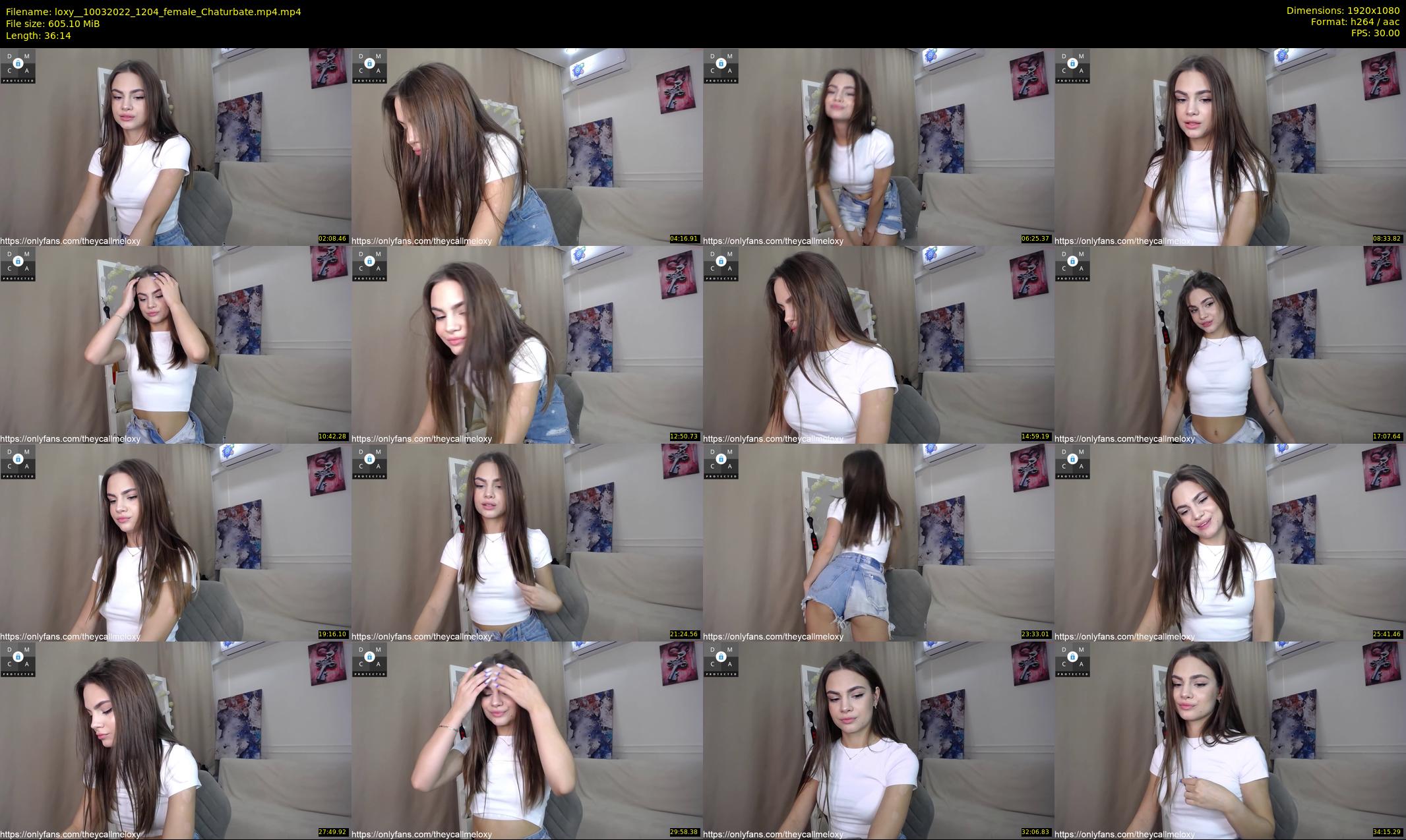 loxy_ — 37 minute Chaturbate female cam show recording, 1080p, Mar 10, 2022