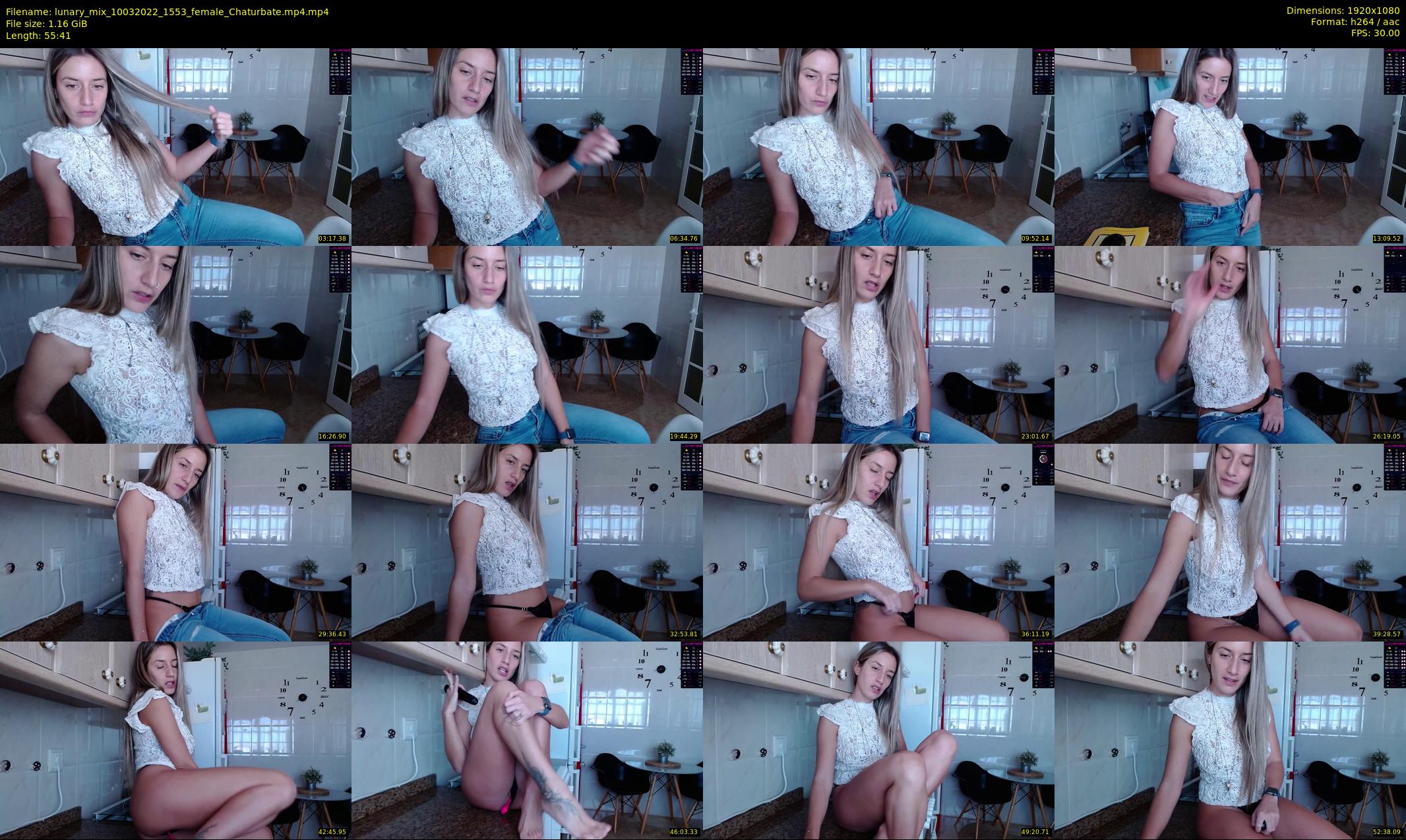 lunary_mix — 56 minute Chaturbate couple cam show recording, 1080p, Mar 10, 2022