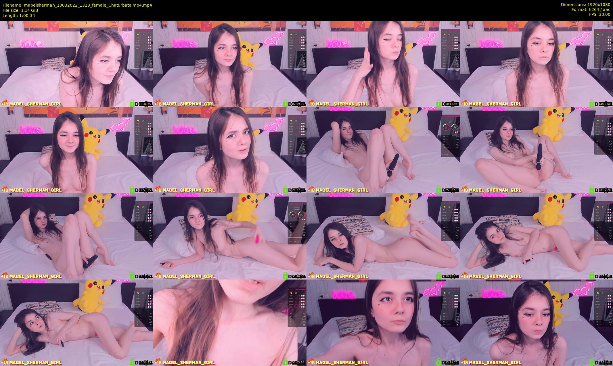 mabelsherman — 61 minute Chaturbate couple cam show recording, 1080p, Mar 10, 2022