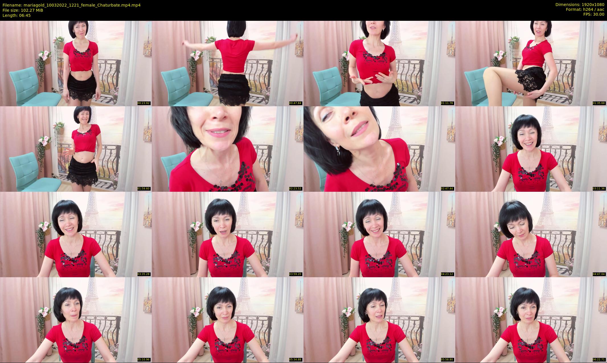 mariagold — 7 minute Chaturbate female cam show recording, 1080p, Mar 10, 2022