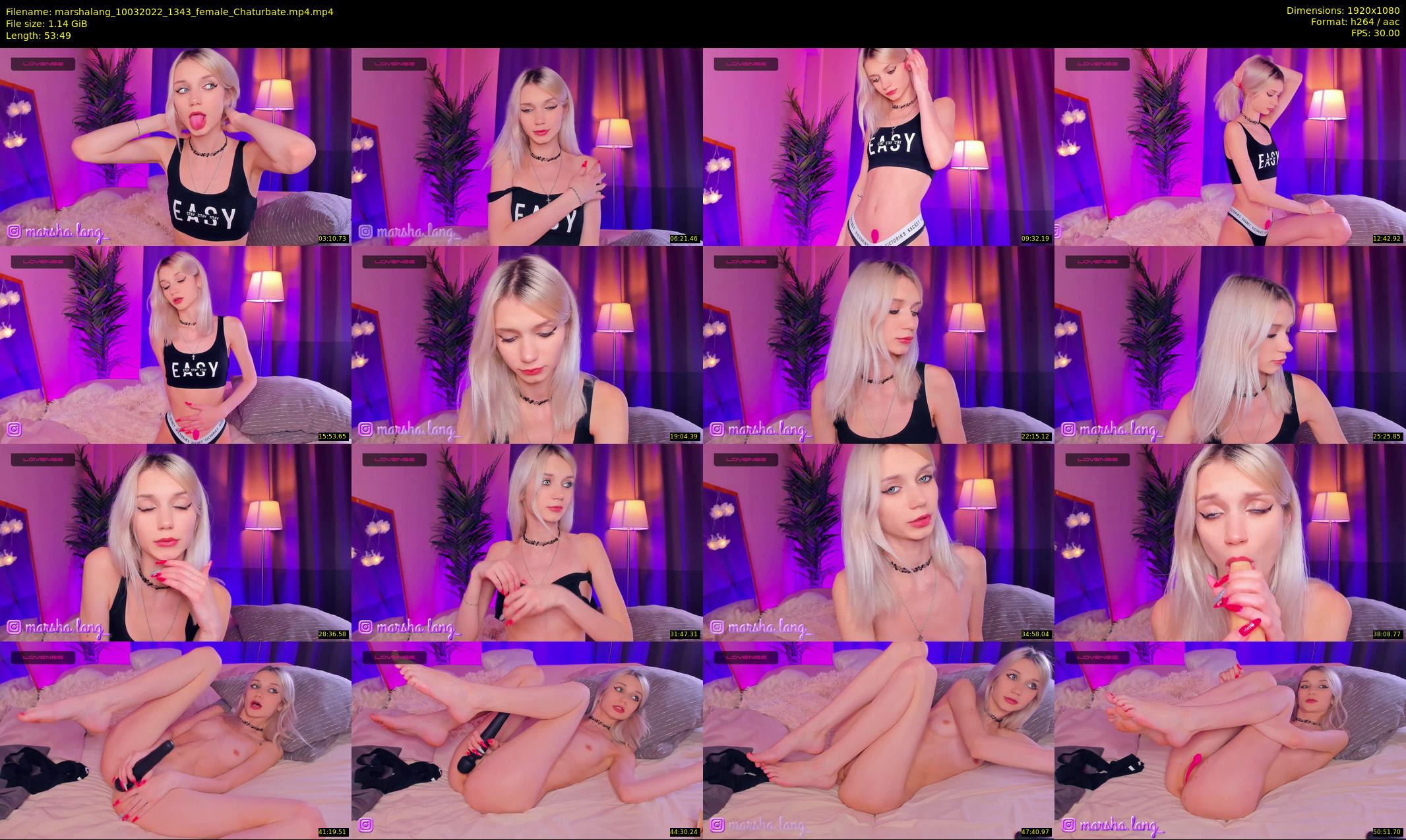 marshalang — 54 minute Chaturbate couple cam show recording, 1080p, Mar 10, 2022