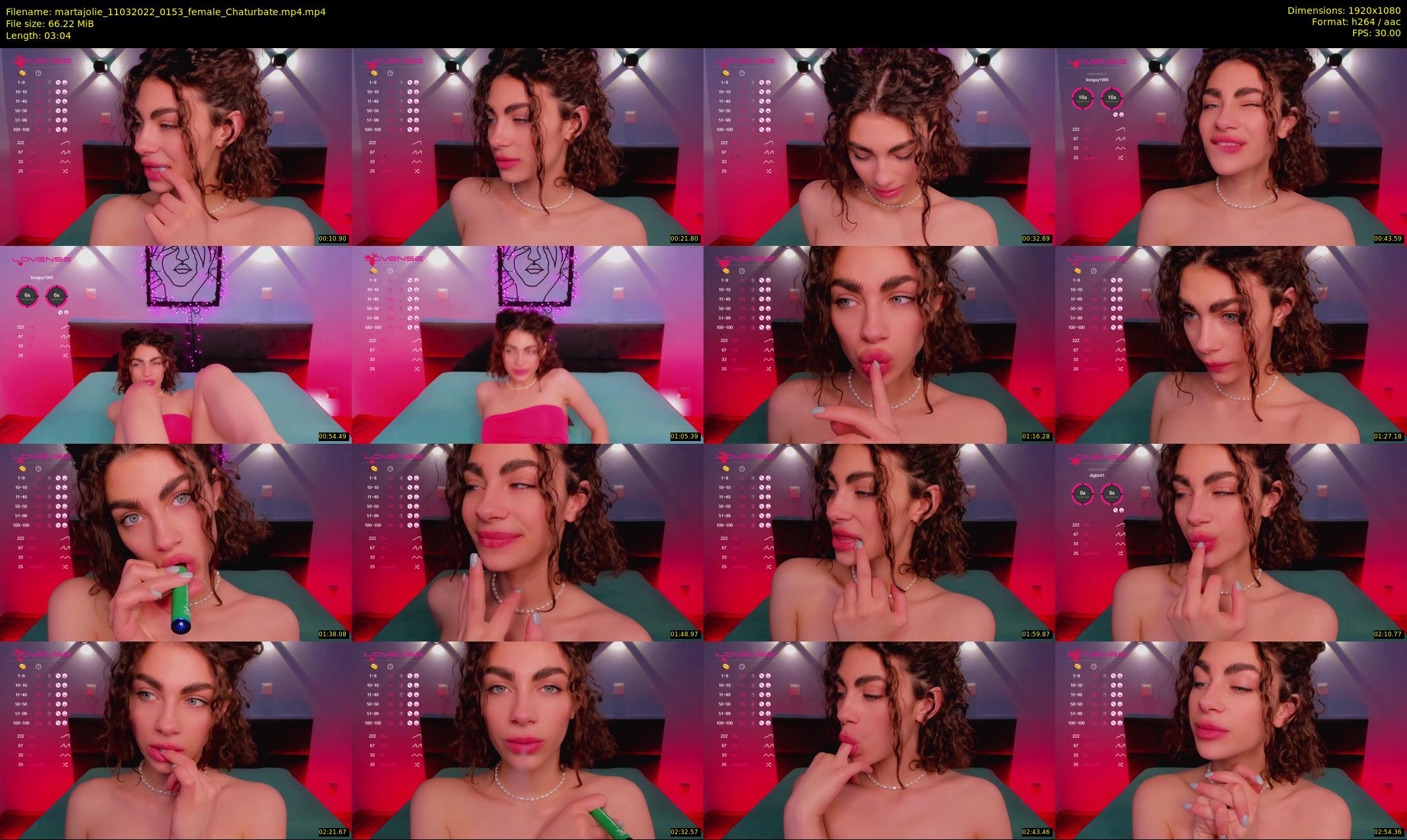 martajolie — 4 minute Chaturbate female cam show recording, 1080p, Mar 11, 2022