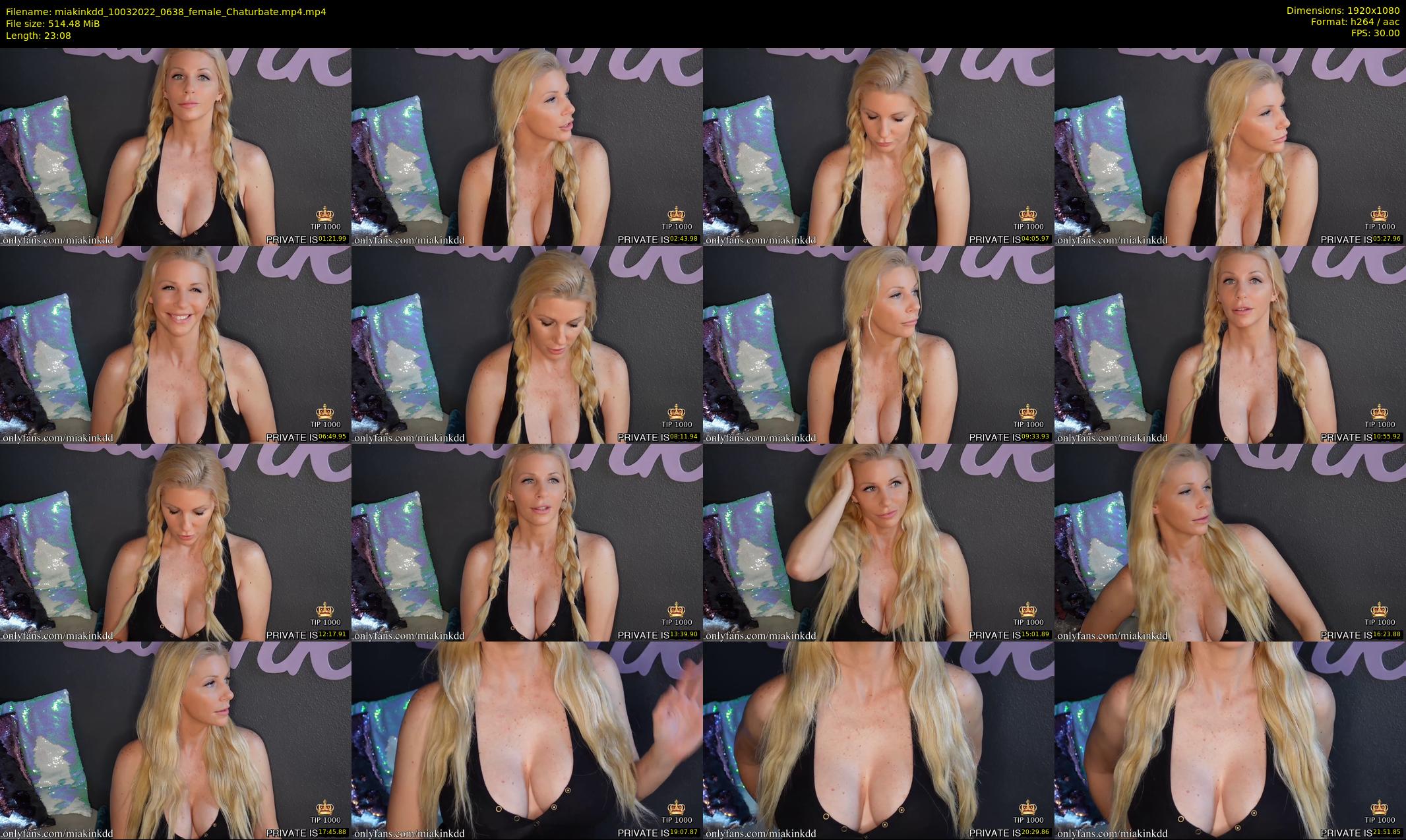 miakinkdd — 24 minute Chaturbate female cam show recording, 1080p, Mar 10, 2022