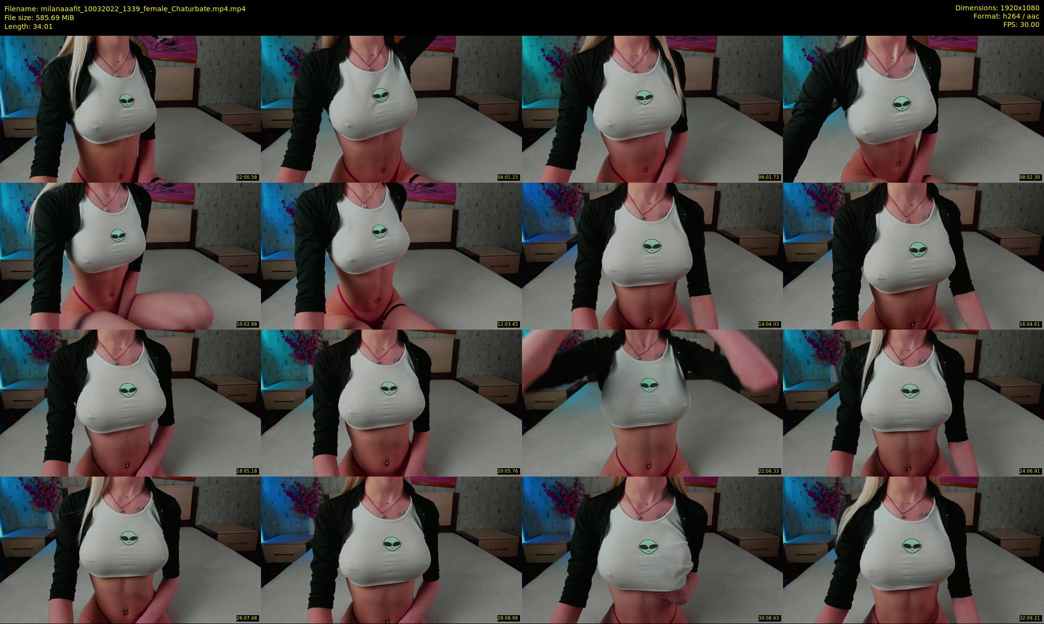 milanaaafit — 35 minute Chaturbate couple cam show recording, 1080p, Mar 10, 2022