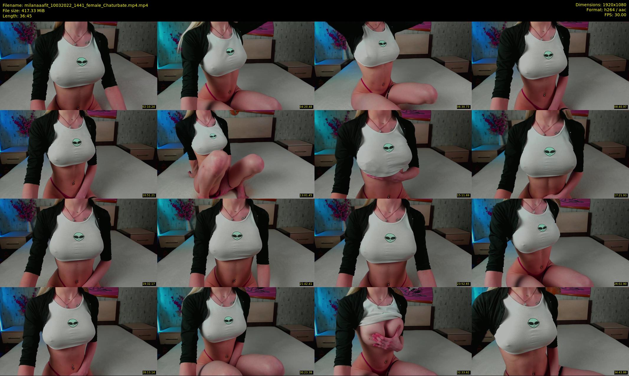 milanaaafit — 37 minute Chaturbate couple cam show recording, 1080p, Mar 10, 2022