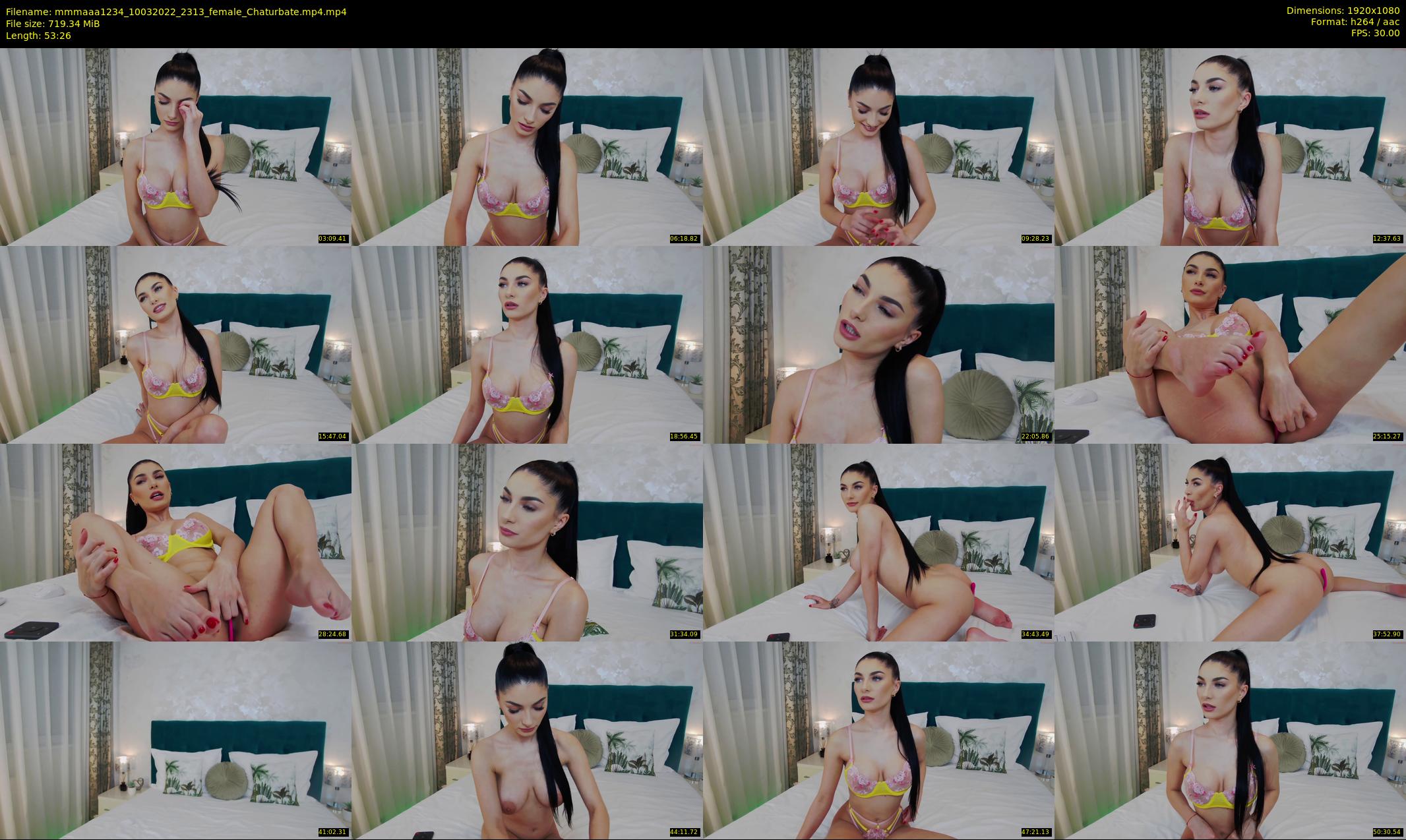 mmmaaa1234 — 54 minute Chaturbate female cam show recording, 1080p, Mar 10, 2022
