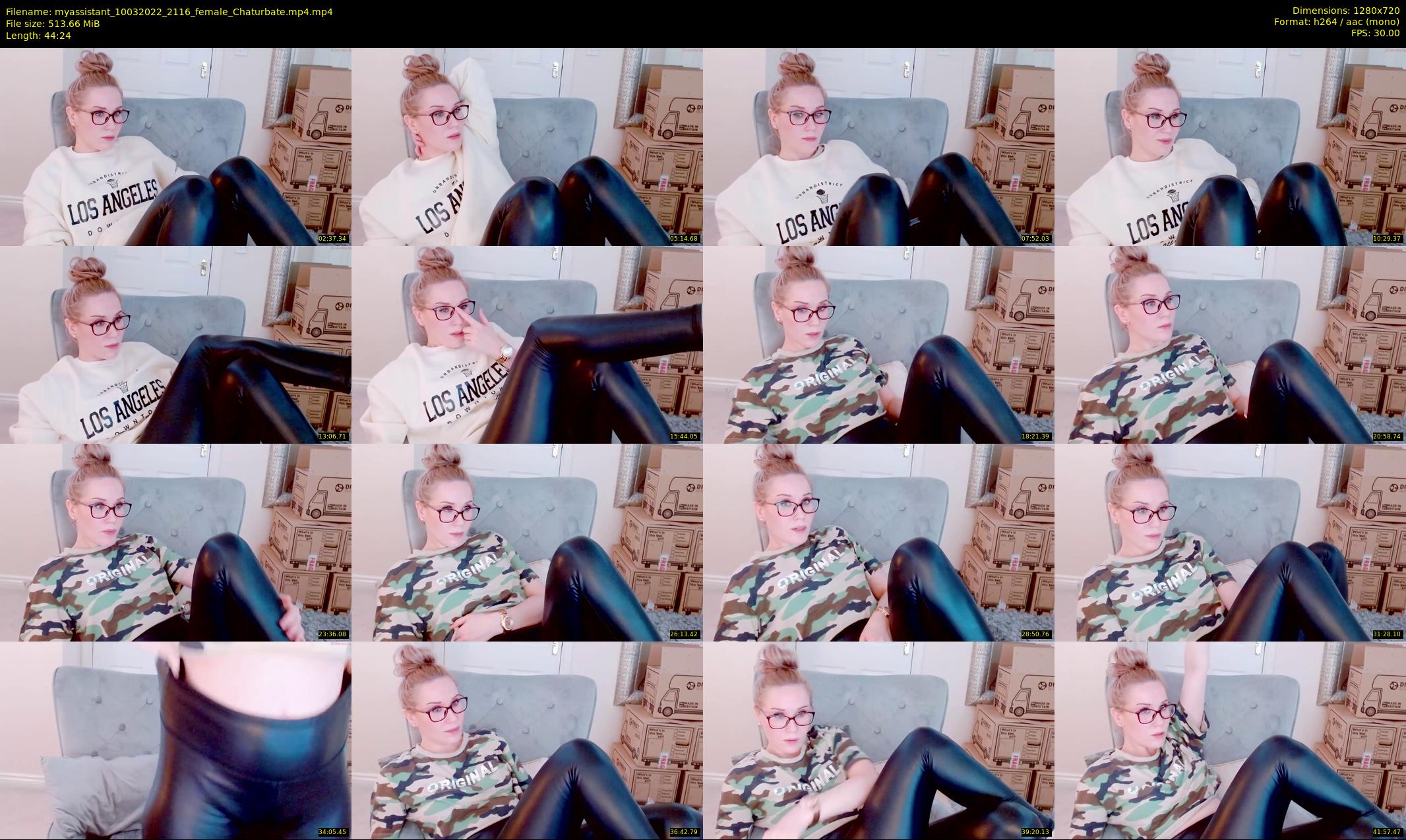 myassistant — 45 minute Chaturbate female cam show recording, 720p, Mar 10, 2022