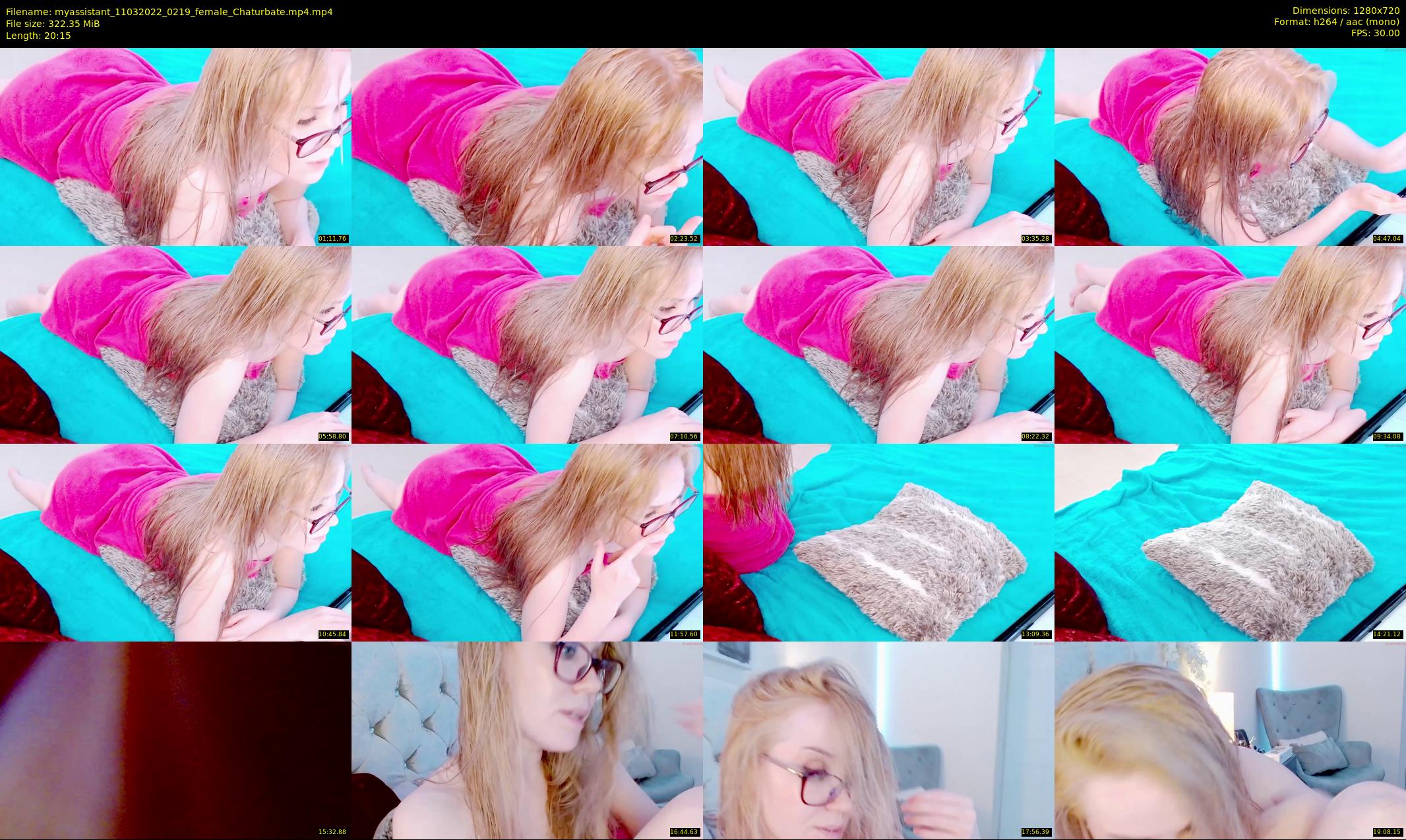 myassistant — 21 minute Chaturbate female cam show recording, 720p, Mar 11, 2022