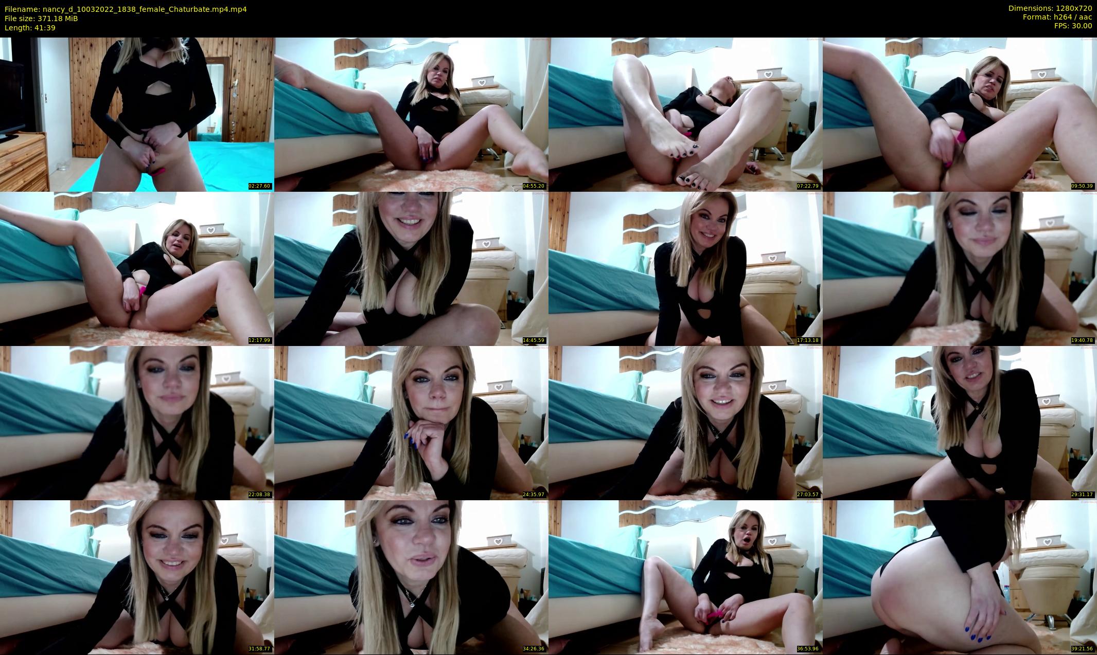 nancy_d — 42 minute Chaturbate female cam show recording, 720p, Mar 10, 2022