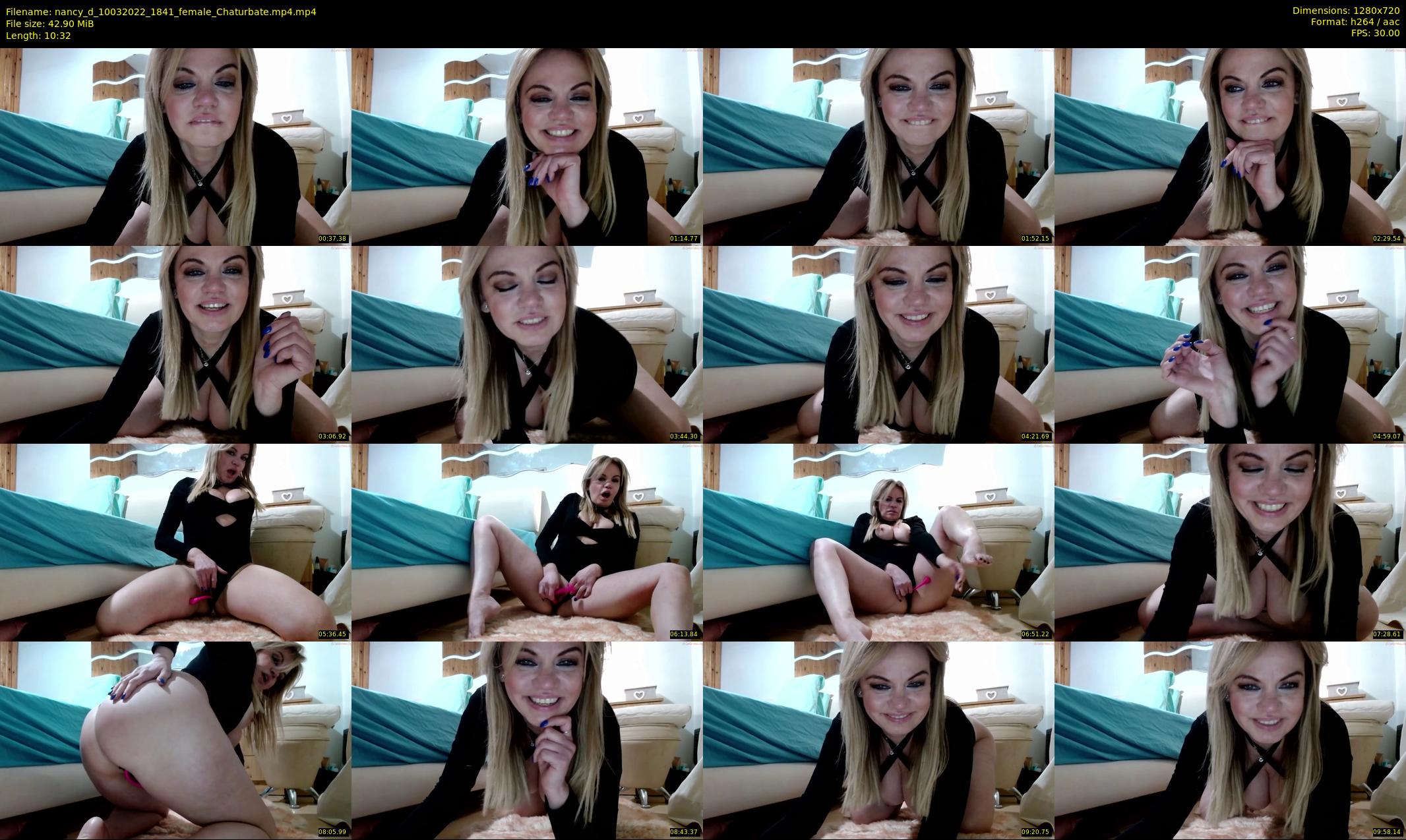 nancy_d — 11 minute Chaturbate female cam show recording, 720p, Mar 10, 2022