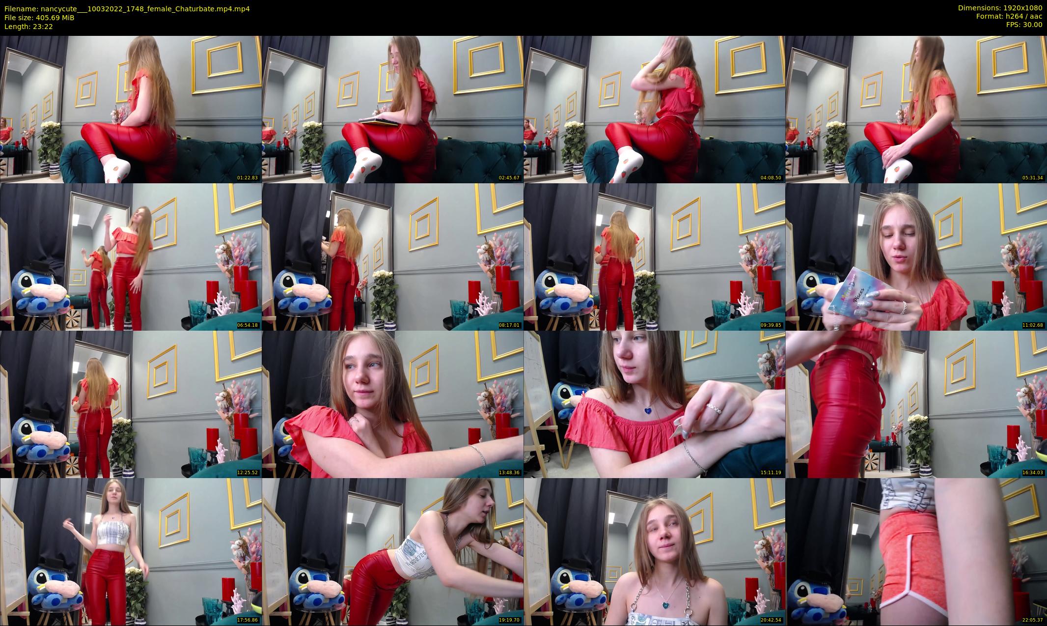 nancycute__ — 24 minute Chaturbate female cam show recording, 1080p, Mar 10, 2022