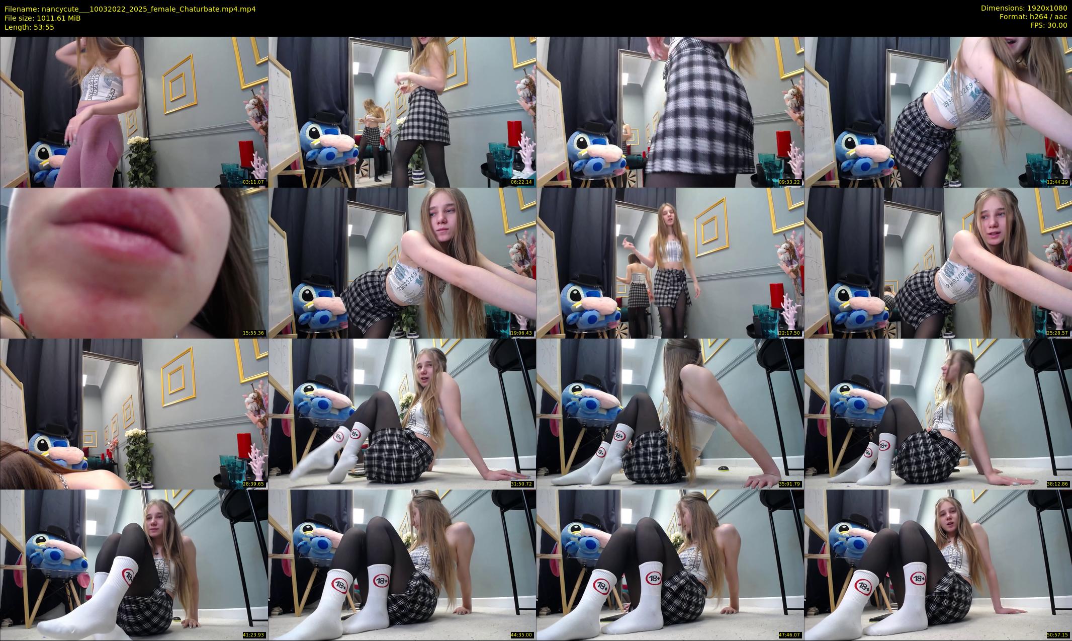 nancycute__ — 54 minute Chaturbate female cam show recording, 1080p, Mar 10, 2022