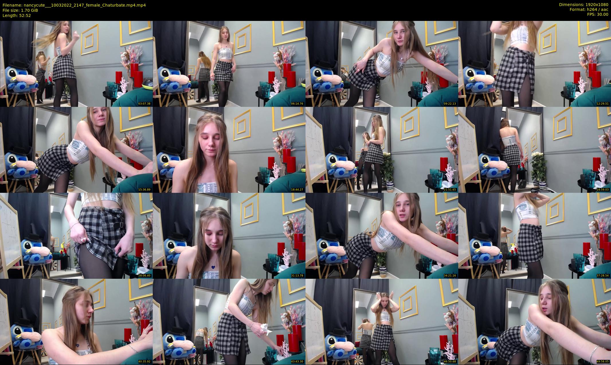 nancycute__ — 53 minute Chaturbate female cam show recording, 1080p, Mar 10, 2022