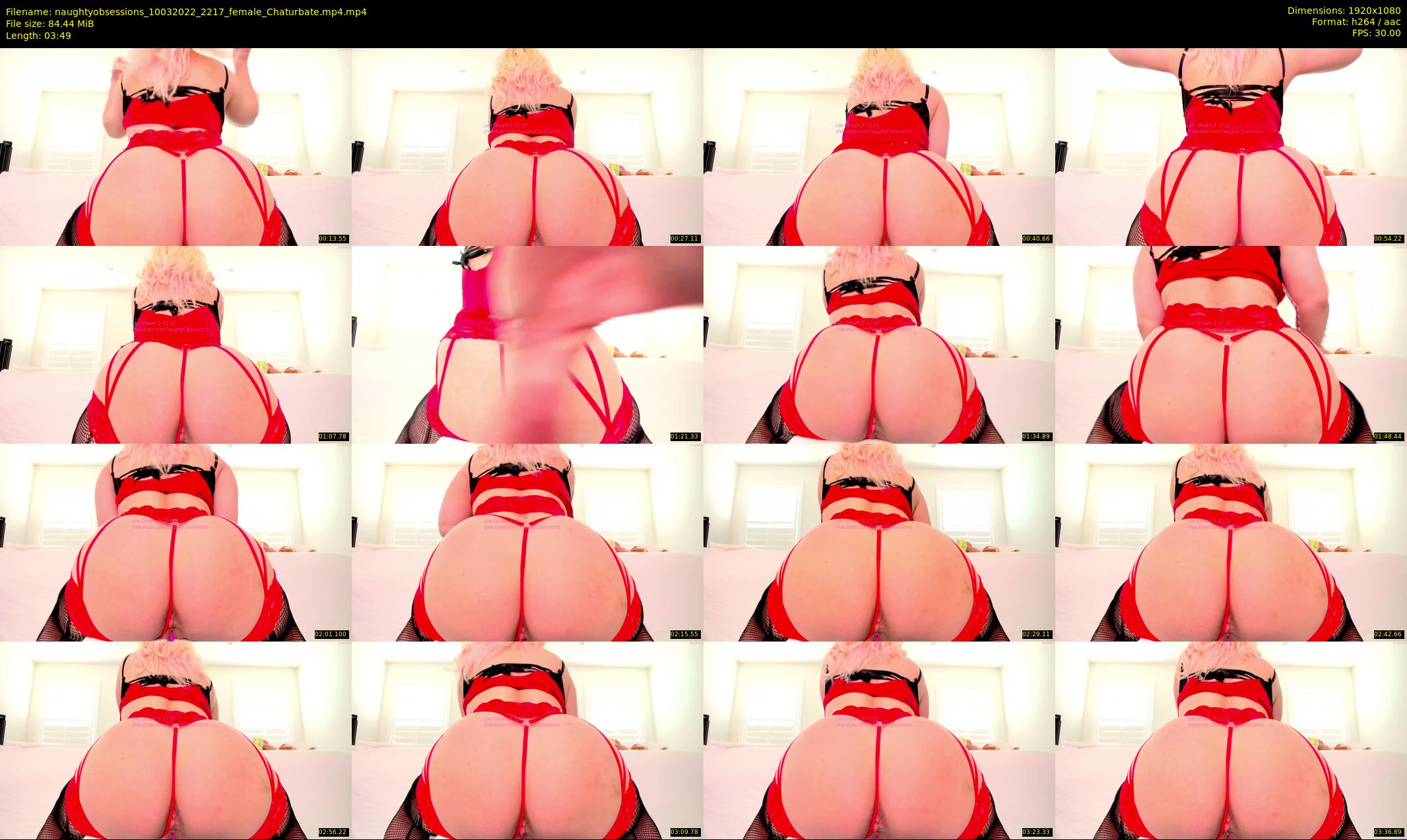 naughtyobsessions — 4 minute Chaturbate female cam show recording, 1080p, Mar 10, 2022