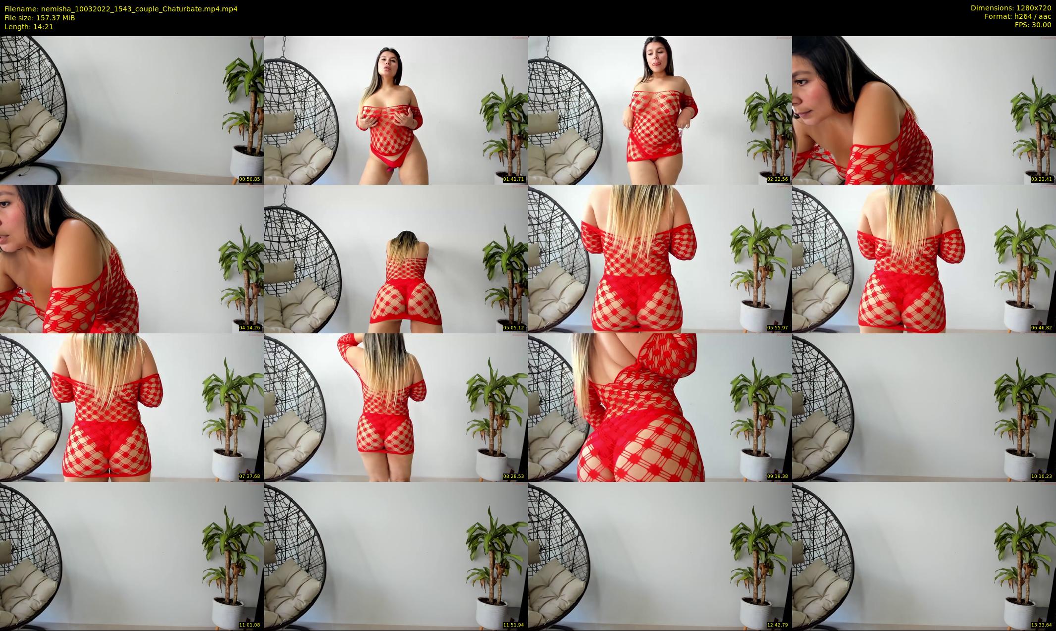 nemisha — 15 minute Chaturbate female cam show recording, 720p, Mar 10, 2022
