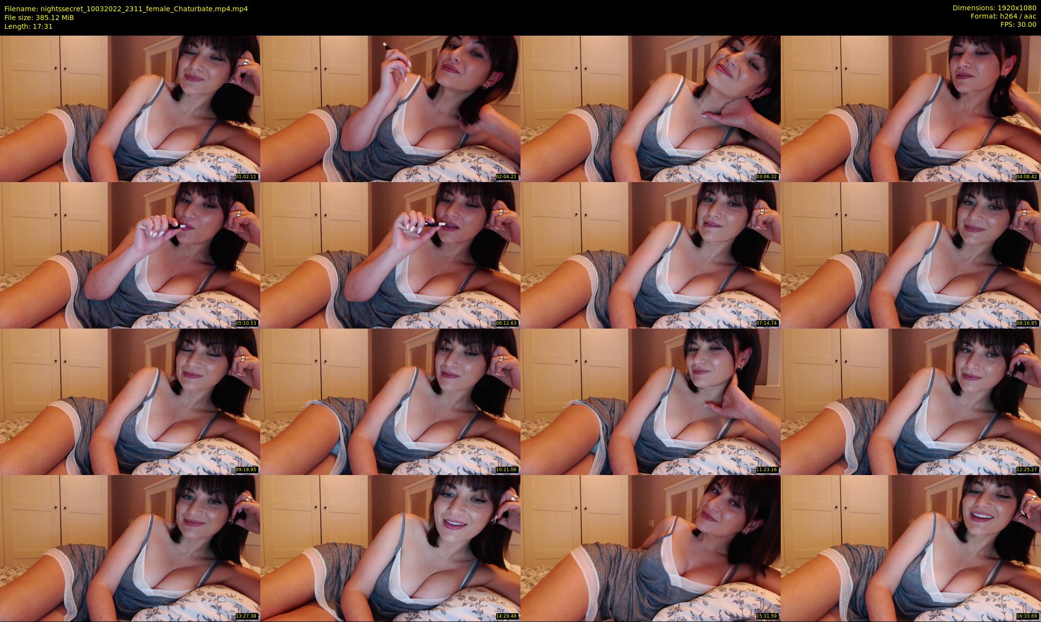 nightssecret — 18 minute Chaturbate female cam show recording, 1080p, Mar 10, 2022