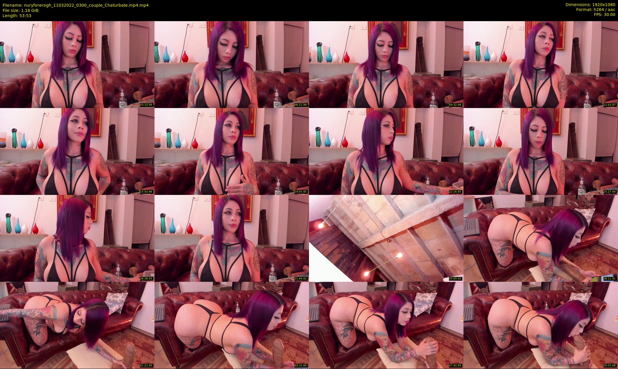 nuryforerogh — 54 minute Chaturbate female cam show recording, 1080p, Mar 11, 2022