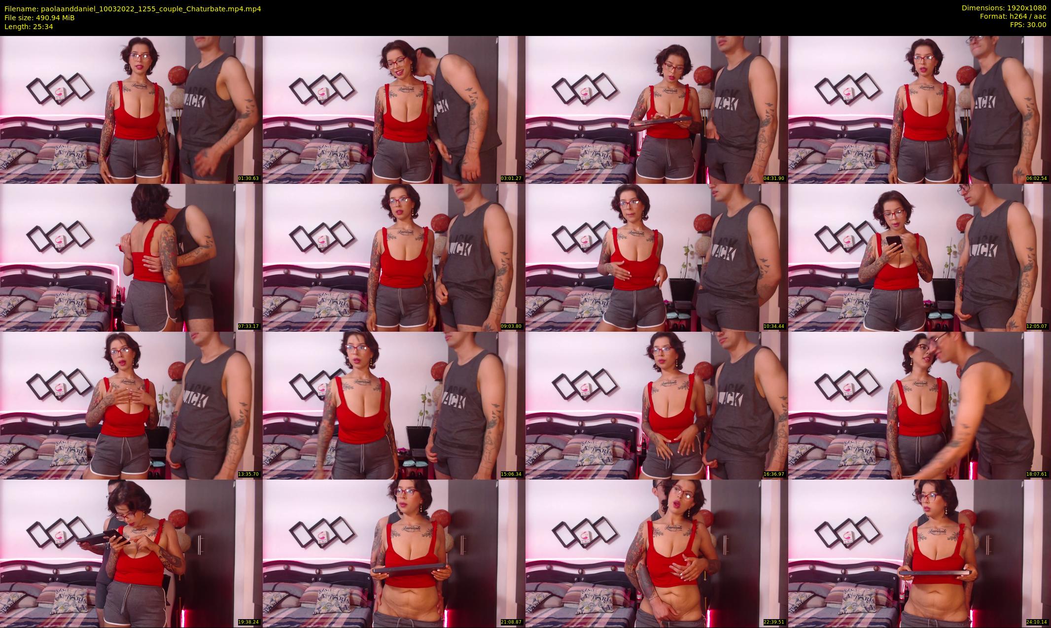 paolaanddaniel — 26 minute Chaturbate couple cam show recording, 1080p, Mar 10, 2022