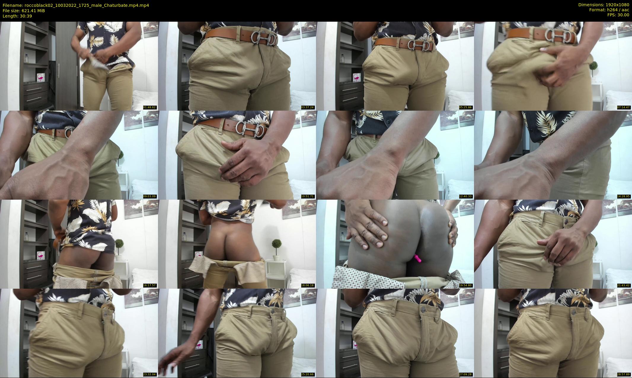 roccoblack02 — 31 minute Chaturbate male cam show recording, 1080p, Mar 10, 2022