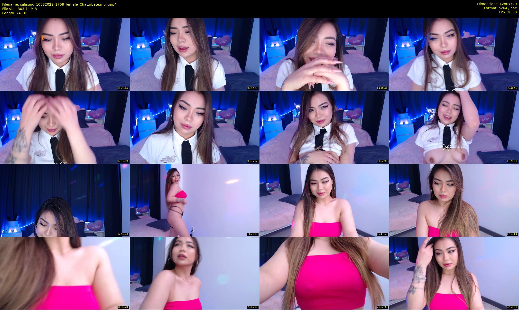 salisuno — 25 minute Chaturbate female cam show recording, 720p, Mar 10, 2022