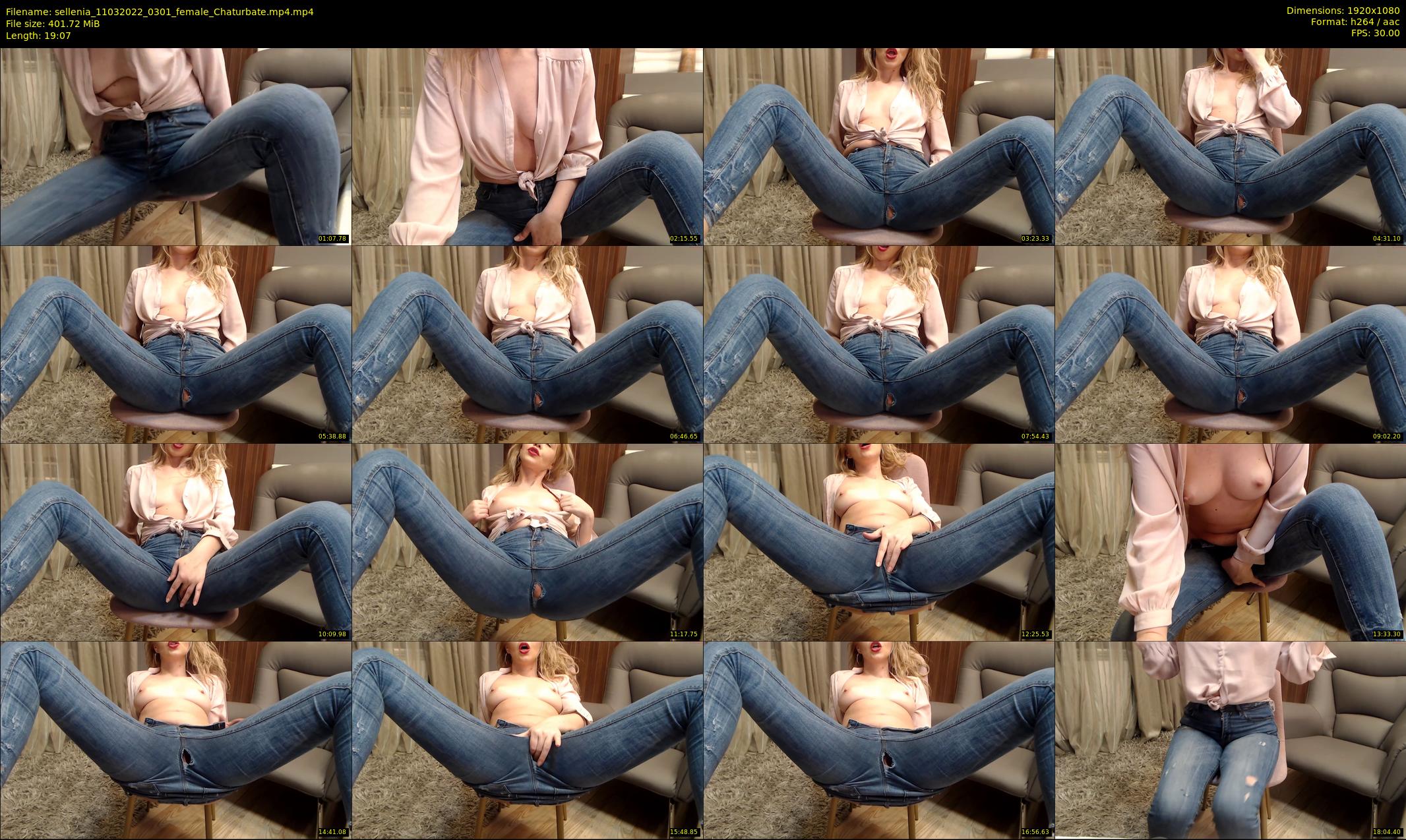 sellenia — 20 minute Chaturbate female cam show recording, 1080p, Mar 11, 2022