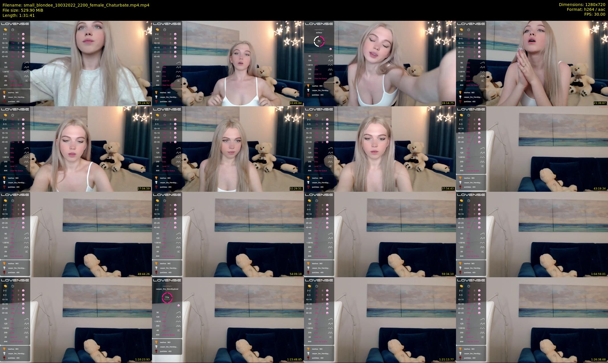small_blondee — 92 minute Chaturbate female cam show recording, 720p, Mar 10, 2022