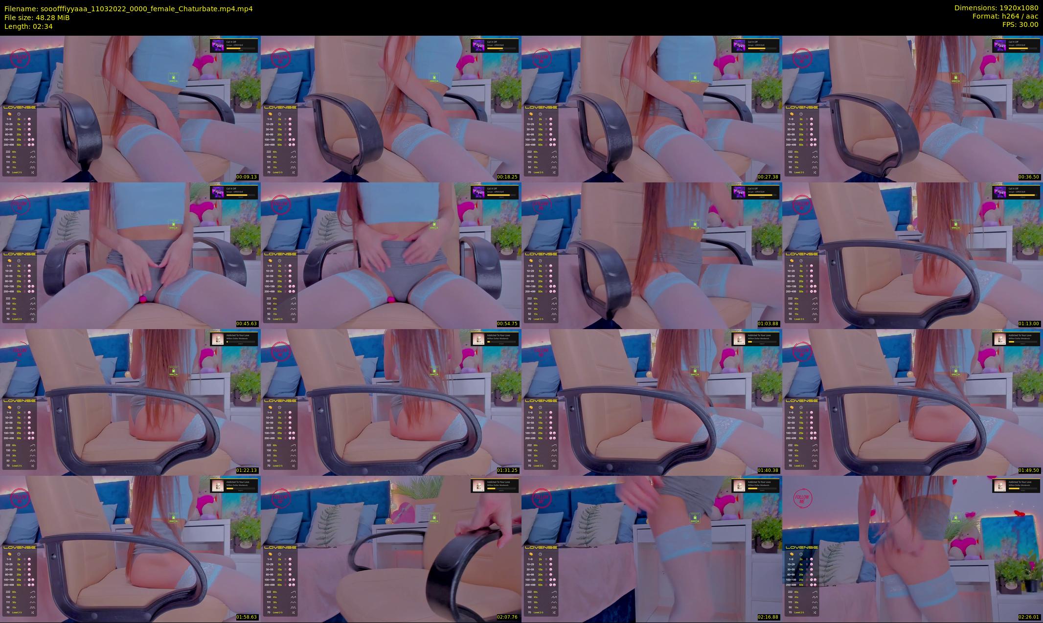 sooofffiyyaaa — 3 minute Chaturbate female cam show recording, 1080p, Mar 11, 2022