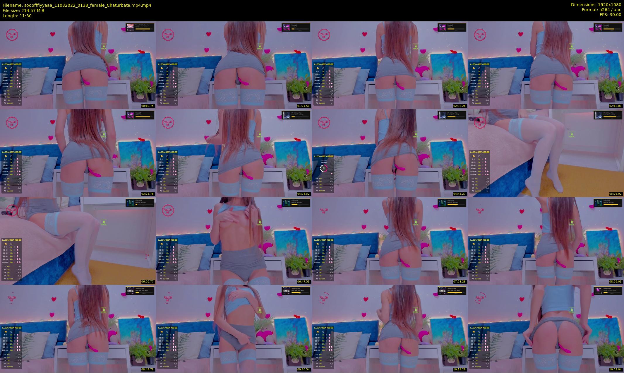 sooofffiyyaaa — 12 minute Chaturbate female cam show recording, 1080p, Mar 11, 2022