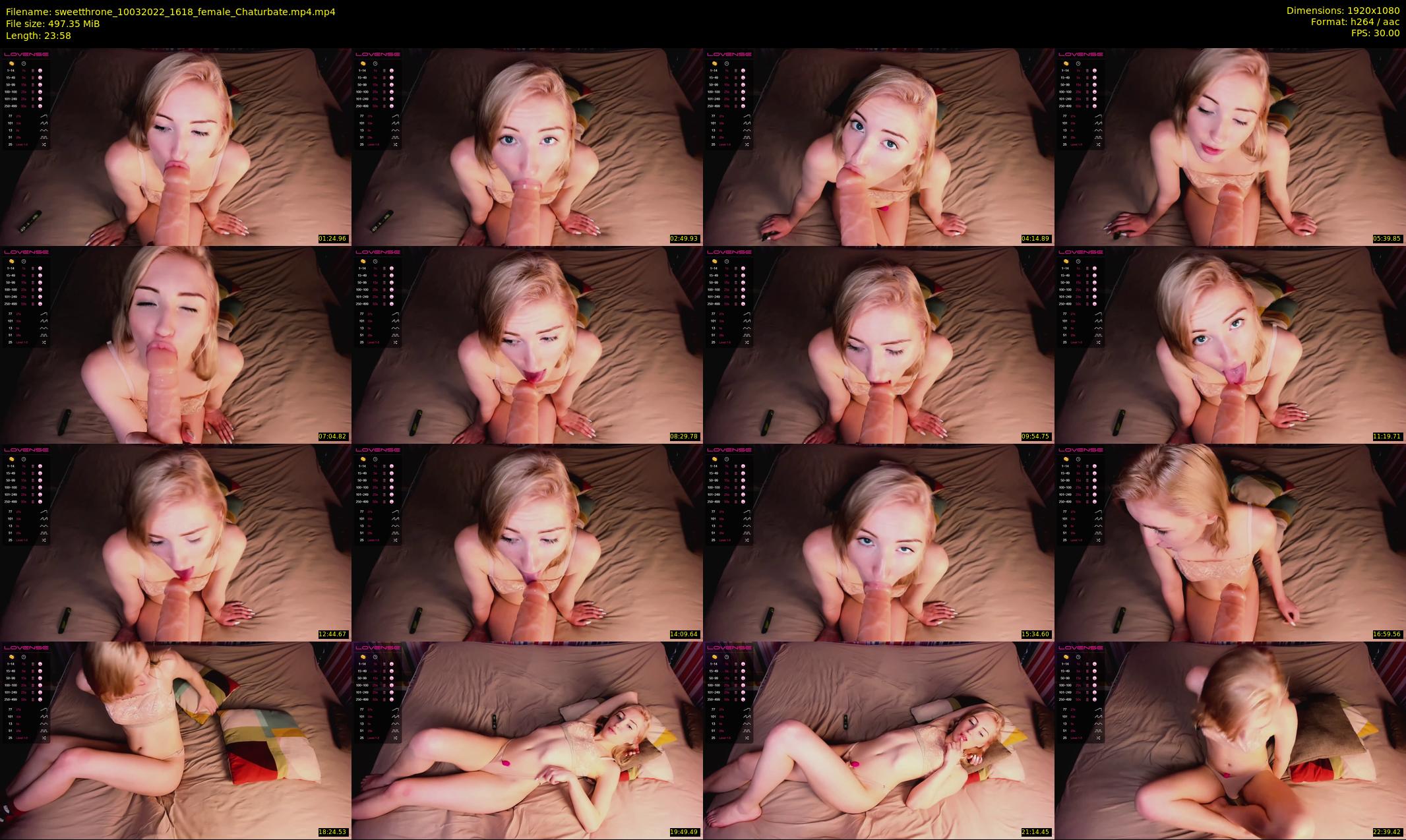 sweetthrone — 24 minute Chaturbate couple cam show recording, 1080p, Mar 10, 2022