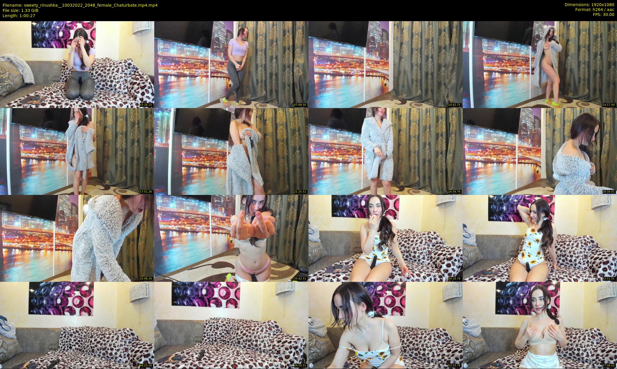 sweety_rinushka_ — 61 minute Chaturbate female cam show recording, 1080p, Mar 10, 2022