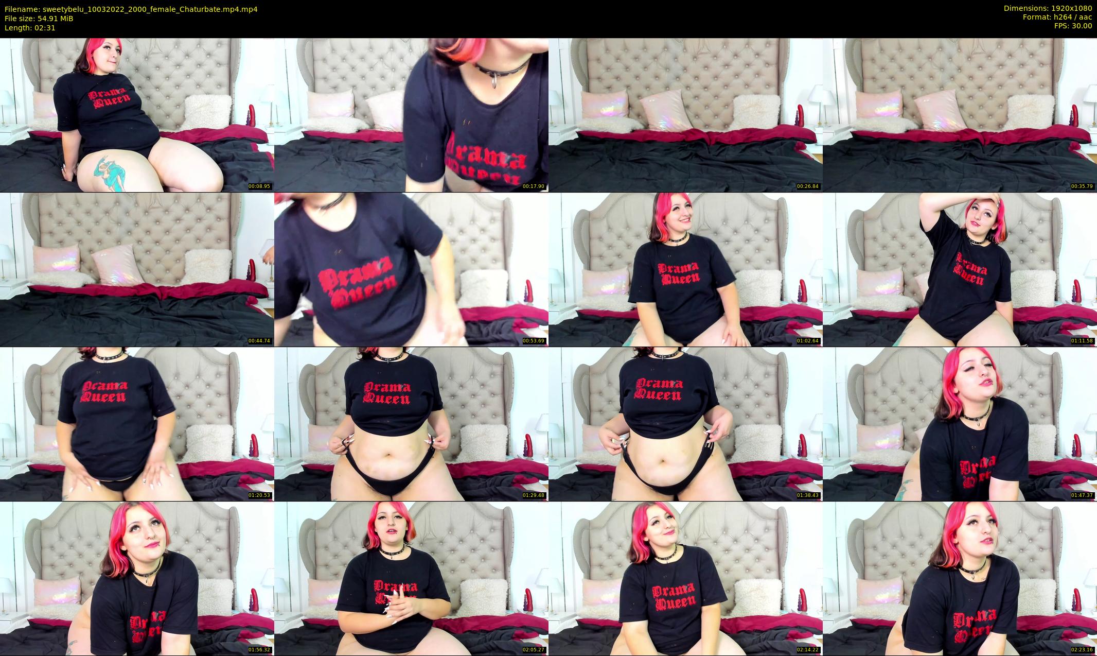 sweetybelu — 3 minute Chaturbate female cam show recording, 1080p, Mar 10, 2022