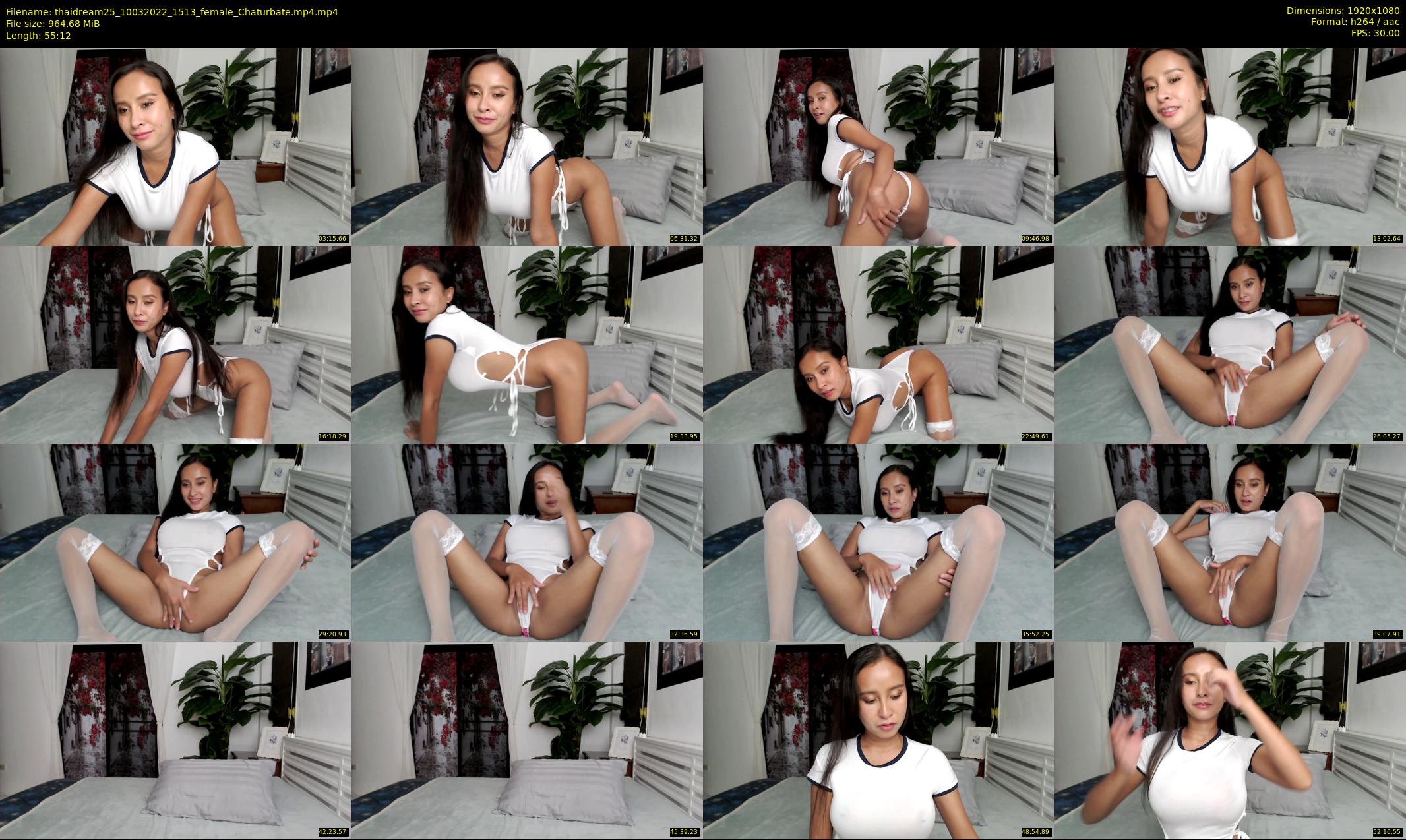 thaidream25 — 56 minute Chaturbate female cam show recording, 1080p, Mar 10, 2022