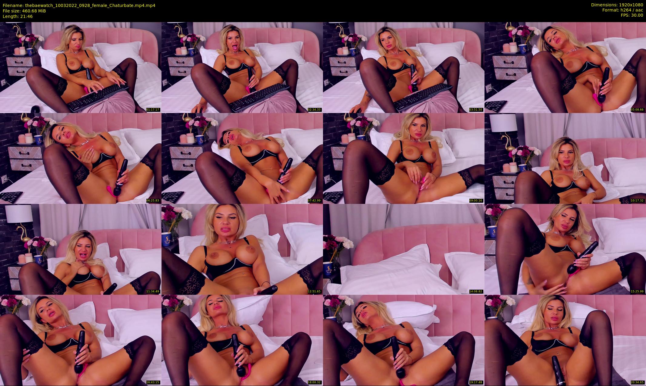 thebaewatch — 22 minute Chaturbate female cam show recording, 1080p, Mar 10, 2022
