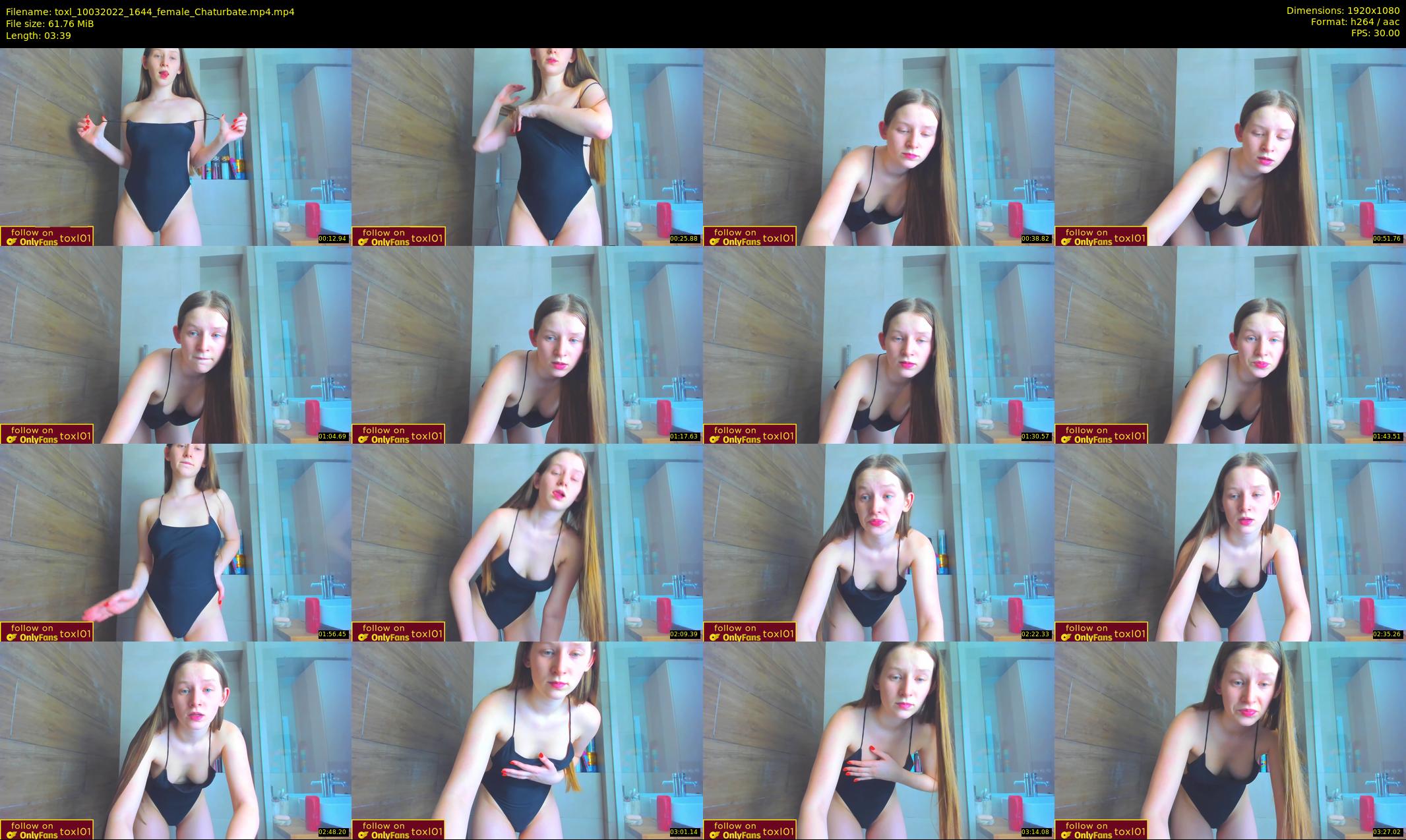 toxl — 4 minute Chaturbate female cam show recording, 1080p, Mar 10, 2022