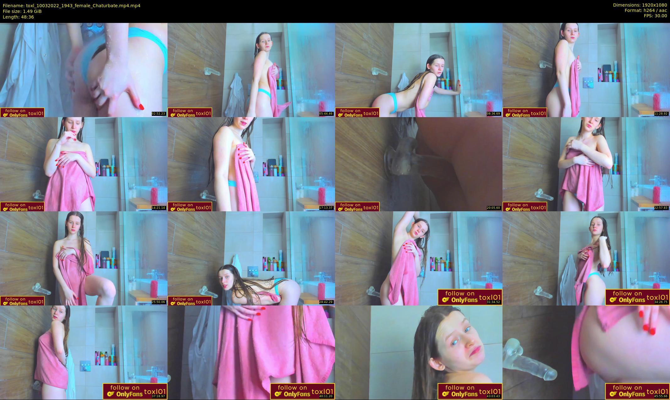 toxl — 49 minute Chaturbate female cam show recording, 1080p, Mar 10, 2022