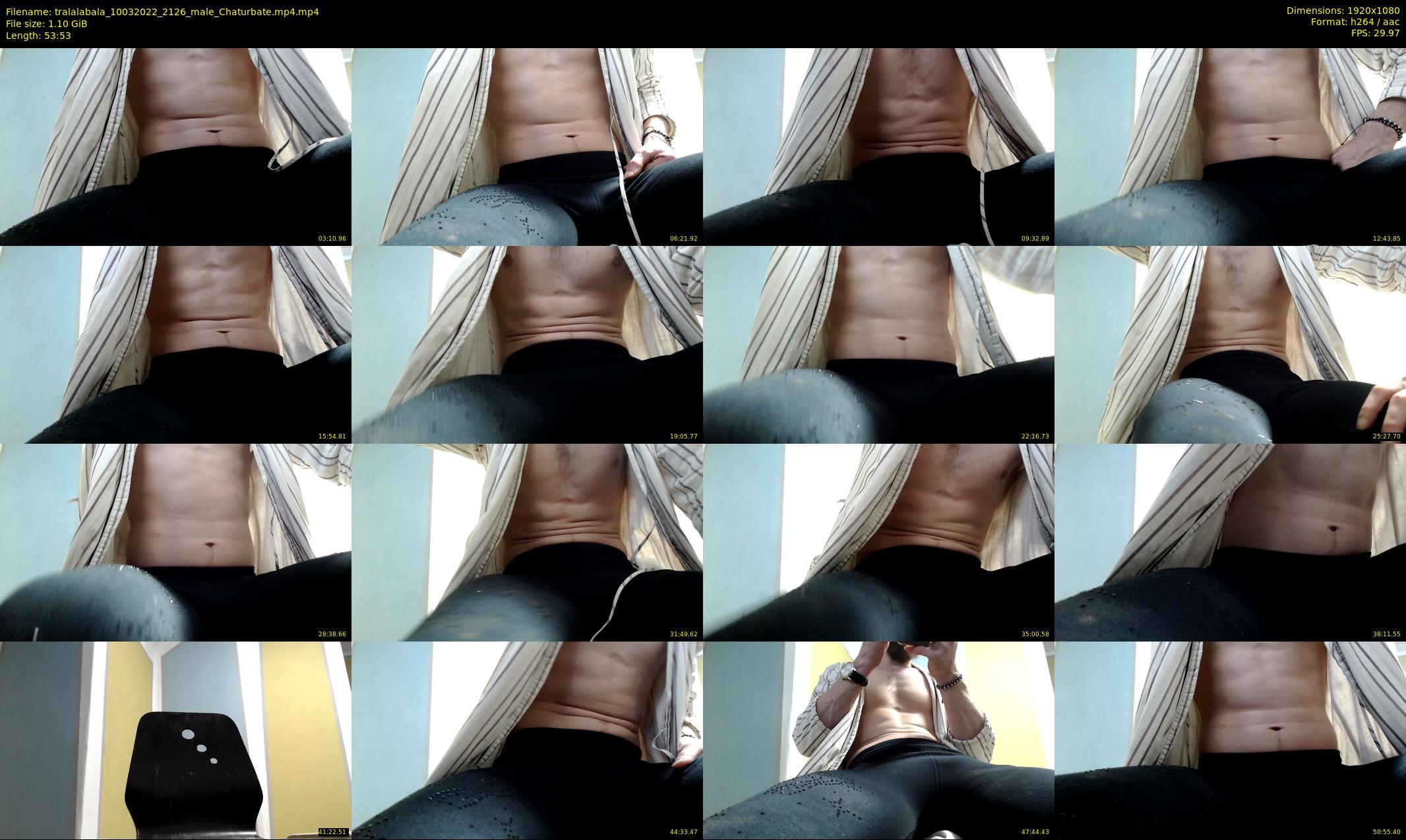 tralalabala — 54 minute Chaturbate male cam show recording, 1080p, Mar 10, 2022