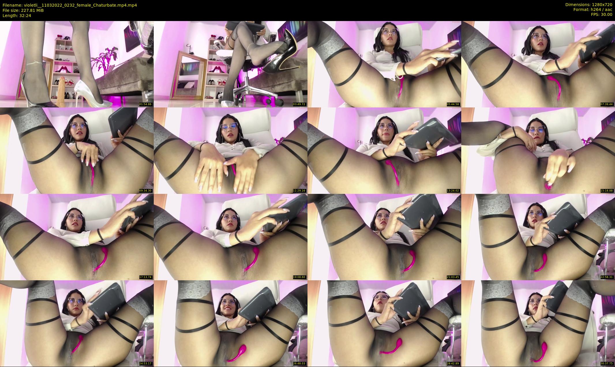 violetli_ — 33 minute Chaturbate female cam show recording, 720p, Mar 11, 2022