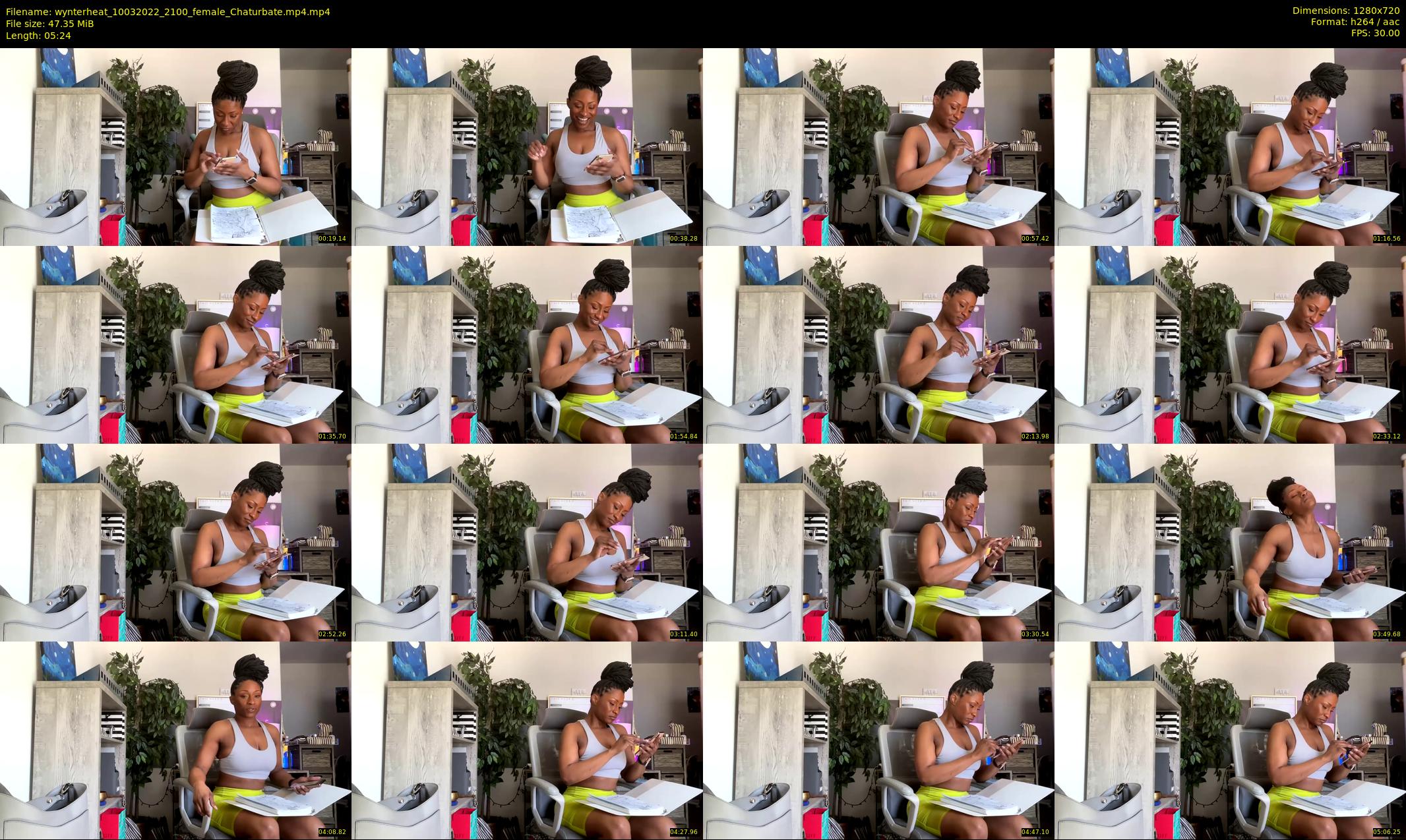 wynterheat — 6 minute Chaturbate female cam show recording, 720p, Mar 10, 2022