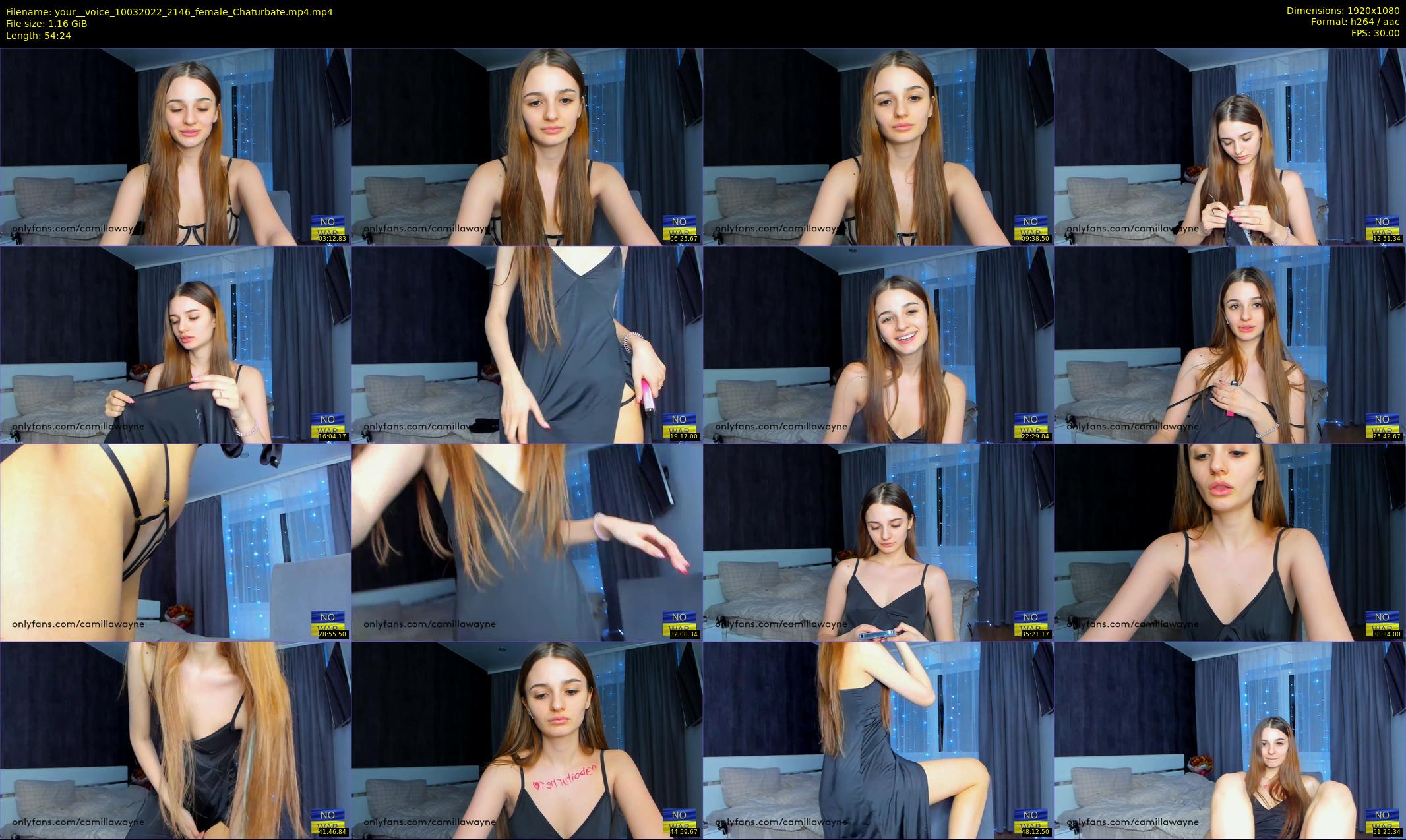 your__voice — 55 minute Chaturbate female cam show recording, 1080p, Mar 10, 2022