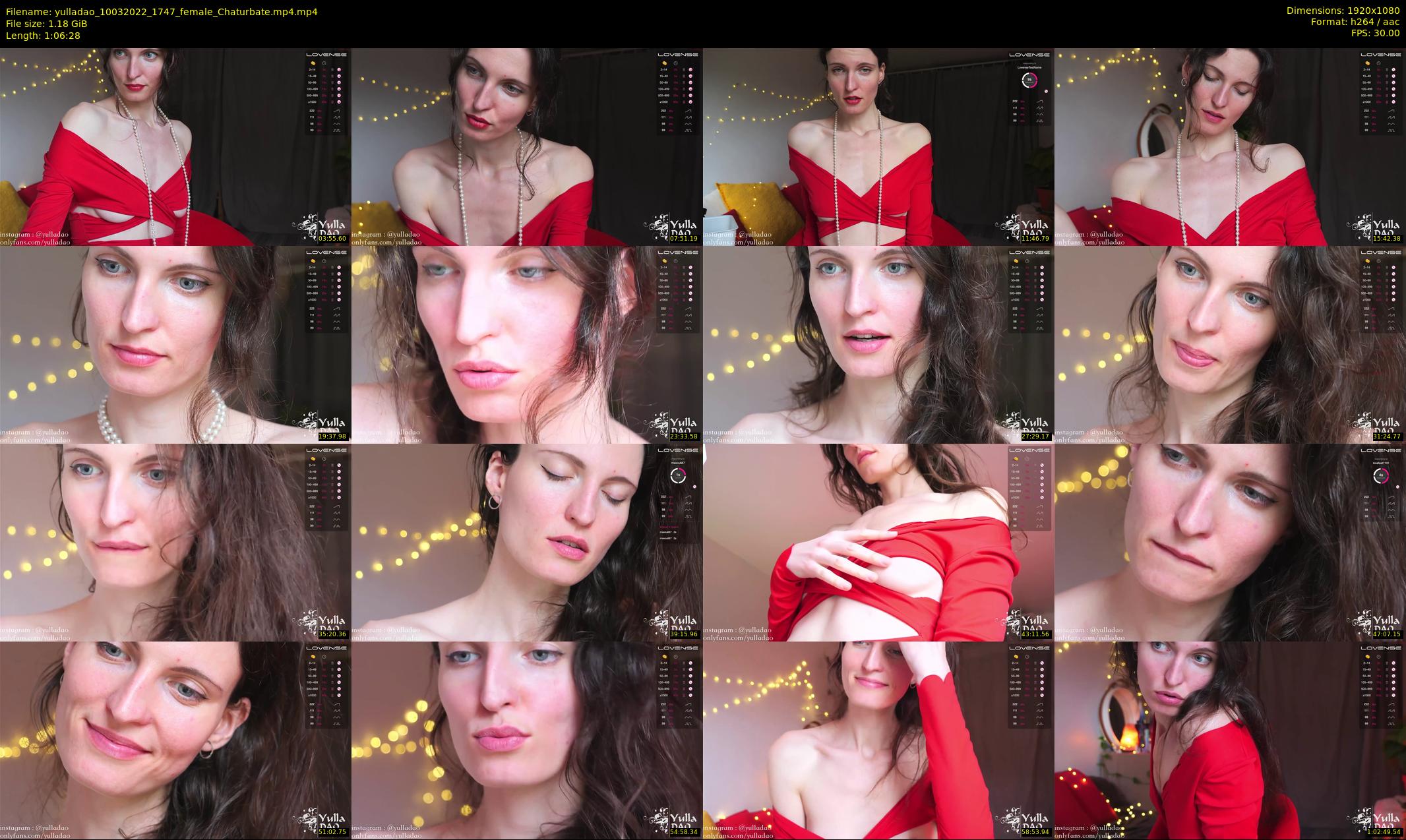 yulladao — 67 minute Chaturbate female cam show recording, 1080p, Mar 10, 2022