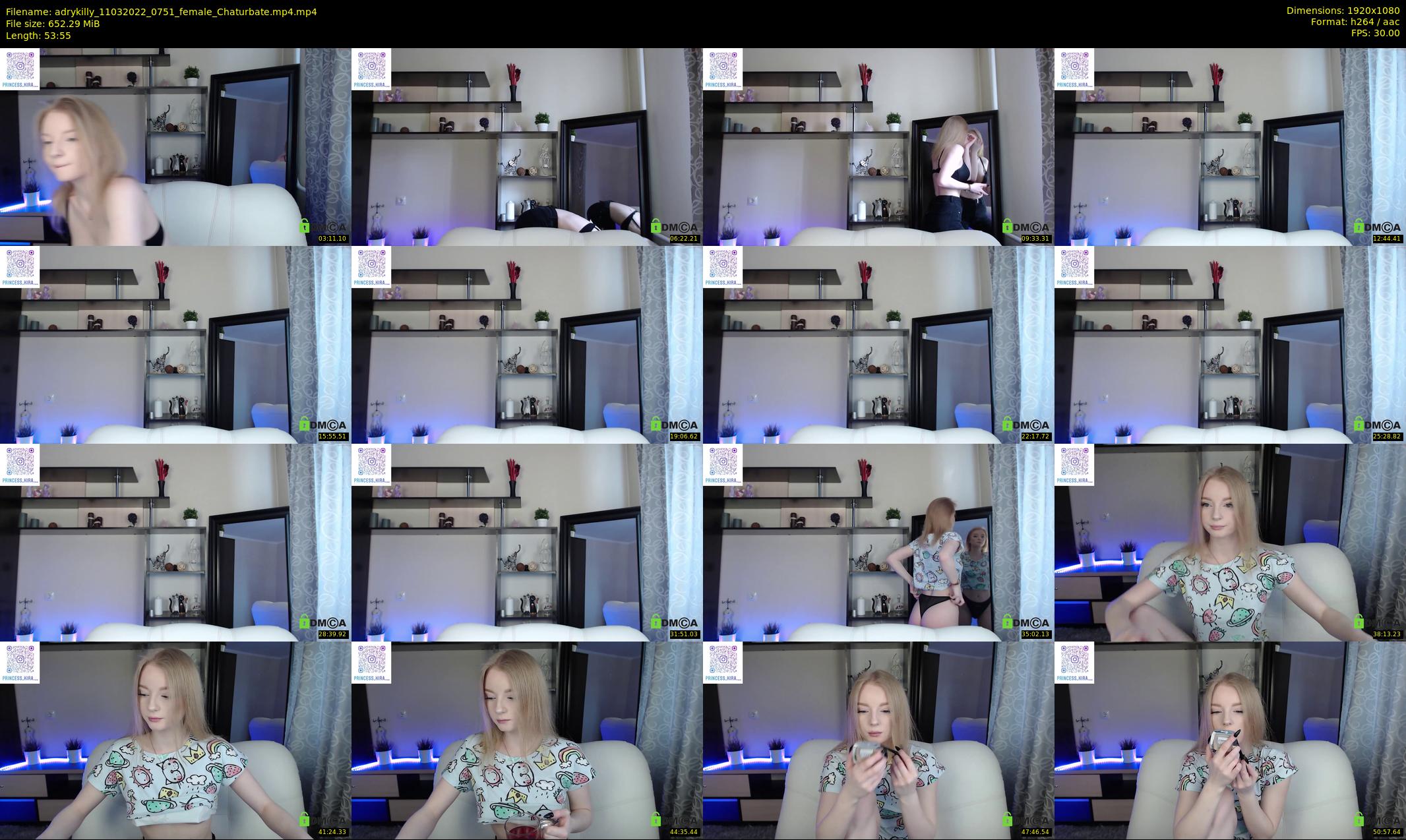 adrykilly — 54 minute Chaturbate female cam show recording, 1080p, Mar 11, 2022