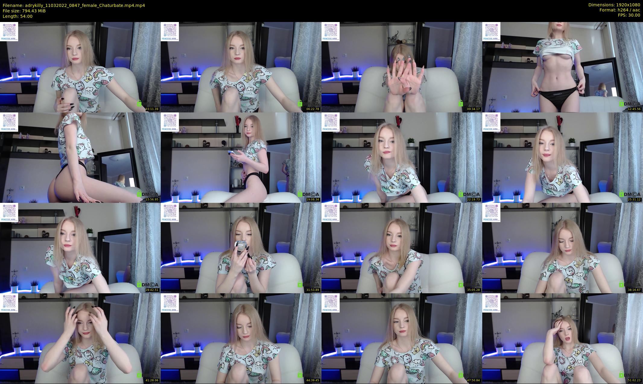 adrykilly — 54 minute Chaturbate female cam show recording, 1080p, Mar 11, 2022