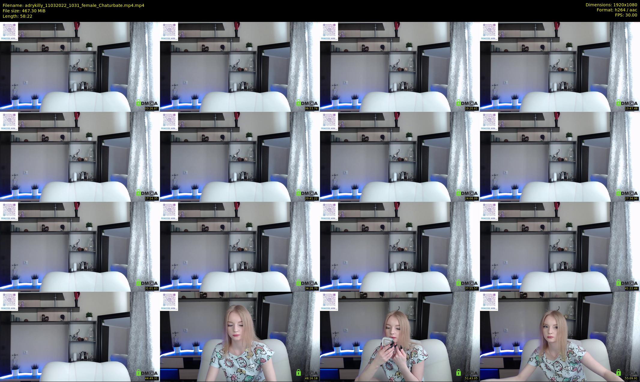 adrykilly — 59 minute Chaturbate female cam show recording, 1080p, Mar 11, 2022
