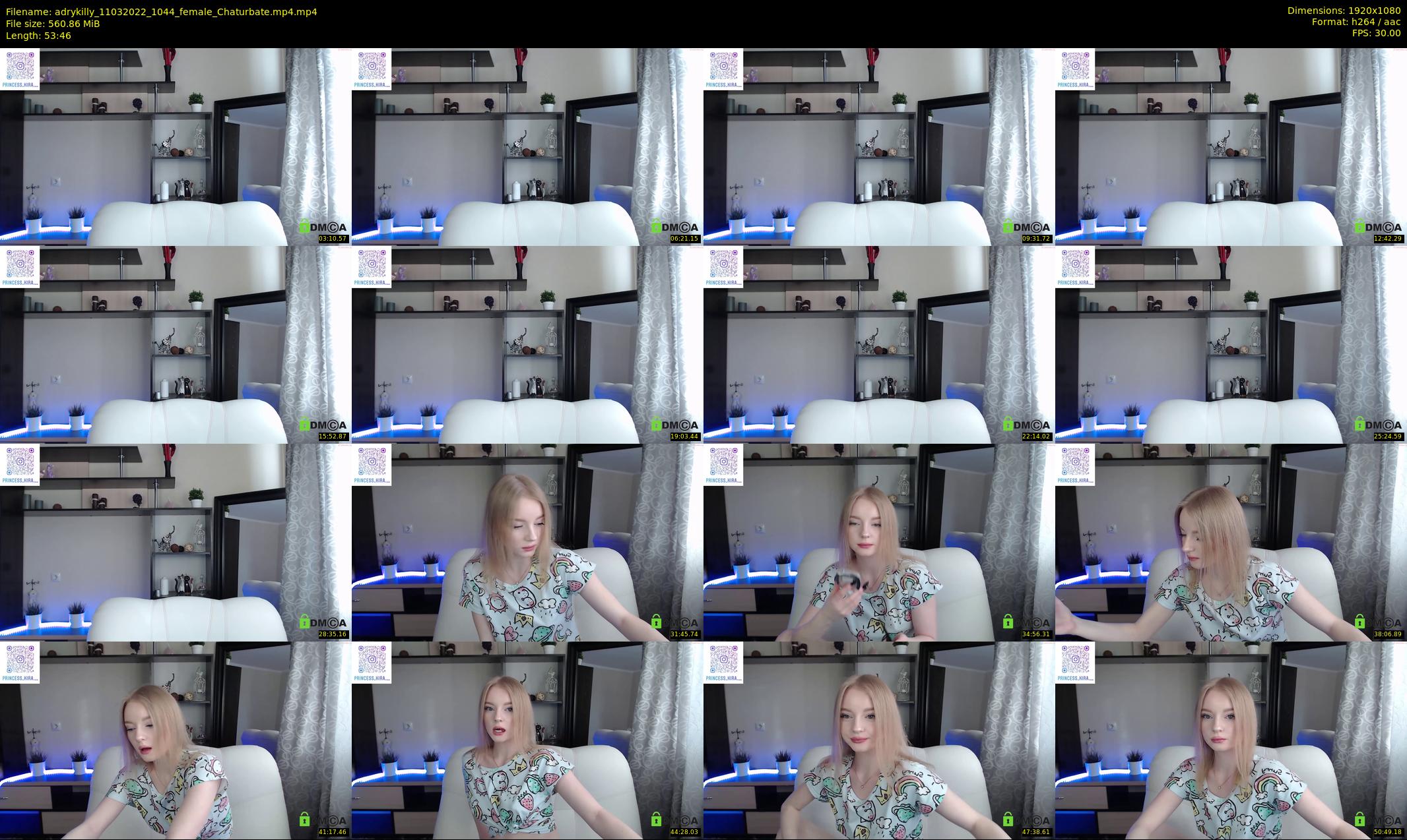 adrykilly — 54 minute Chaturbate female cam show recording, 1080p, Mar 11, 2022