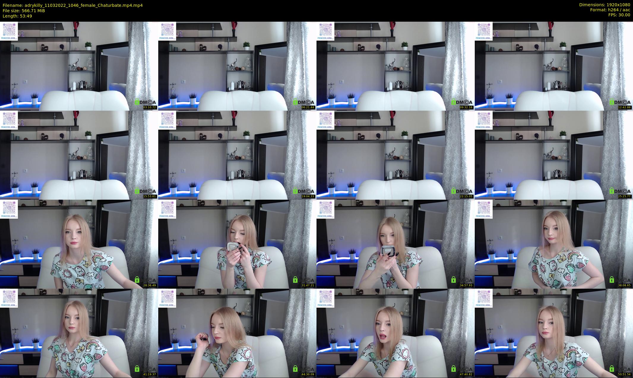 adrykilly — 54 minute Chaturbate female cam show recording, 1080p, Mar 11, 2022