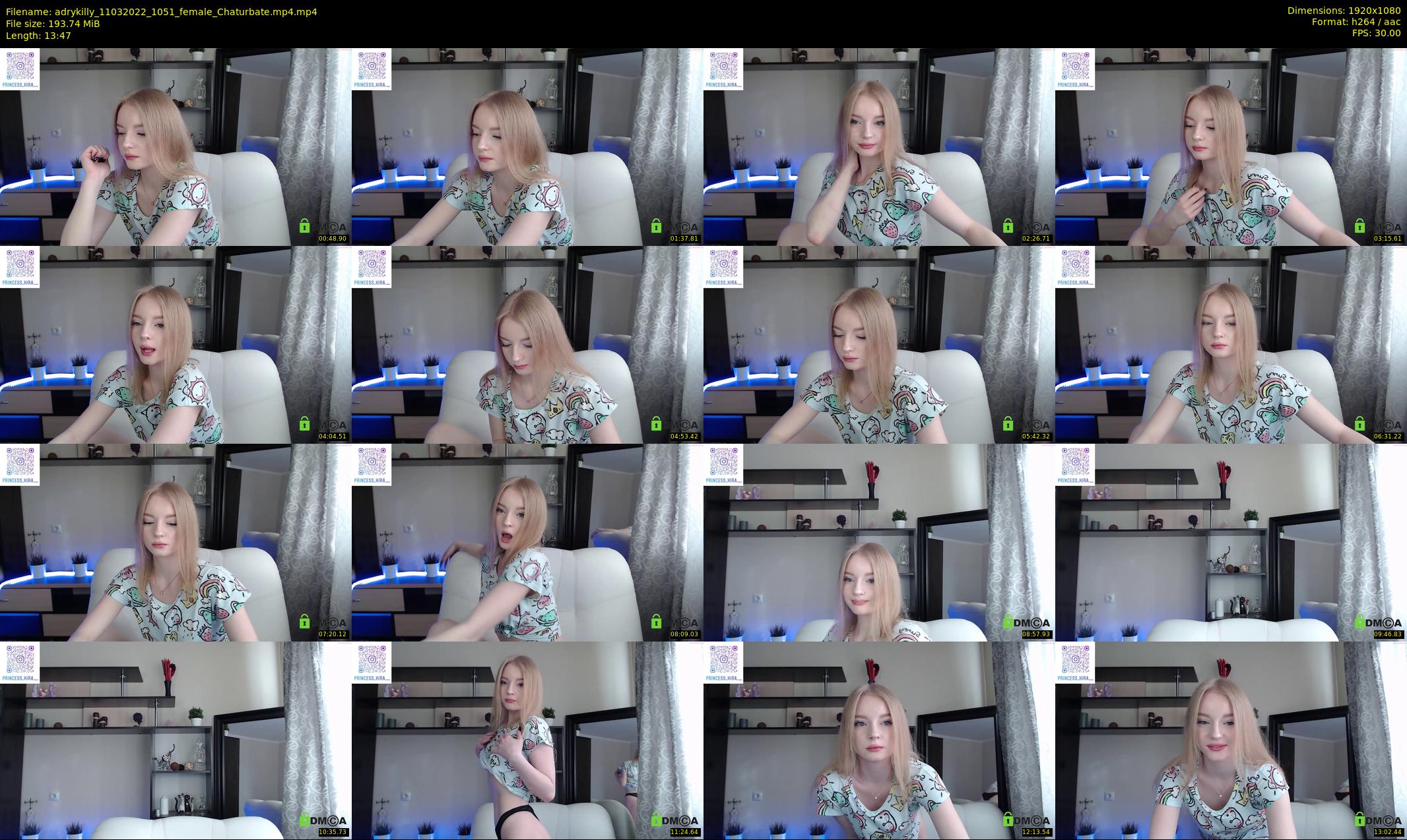 adrykilly — 14 minute Chaturbate female cam show recording, 1080p, Mar 11, 2022