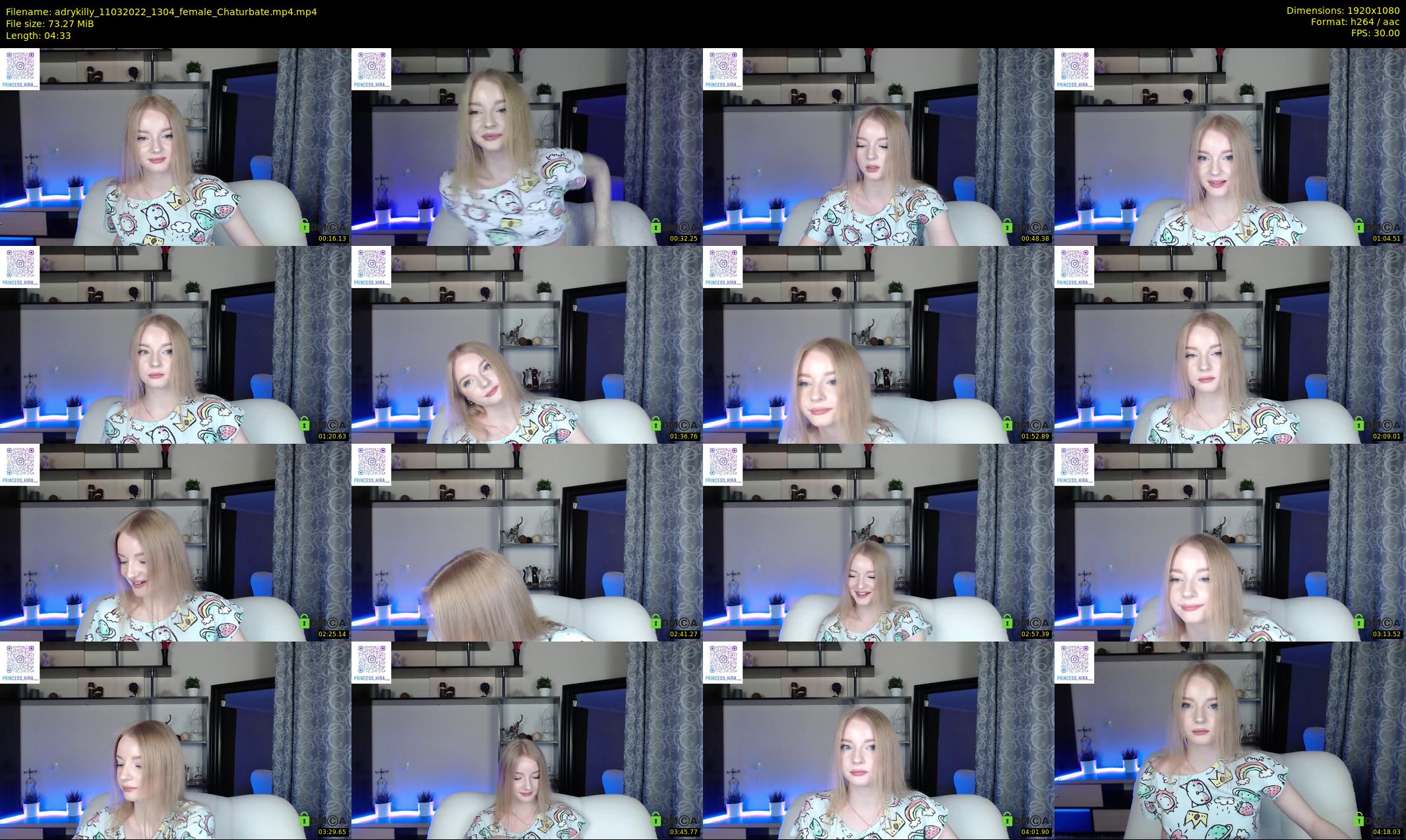 adrykilly — 5 minute Chaturbate female cam show recording, 1080p, Mar 11, 2022